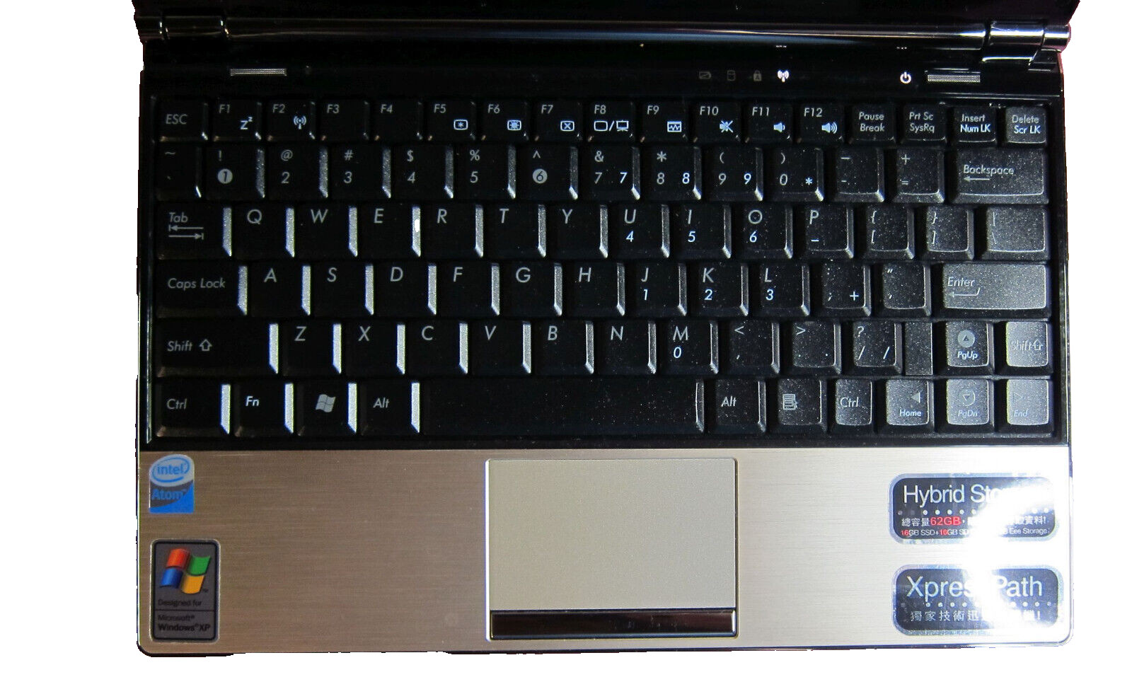 Rare Asus Eee PC S101 Atom N270 1.6GHz, 2GB Ram, 16GB SSD, WiFi, Camera Notebook