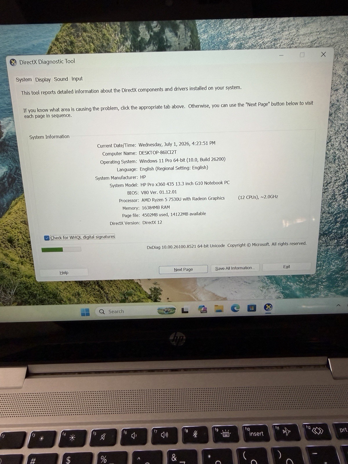 HP PROBOOK X360 435 G10 RYZEN 5 16GB RAM 256GB SSD TOUCHSCREEN