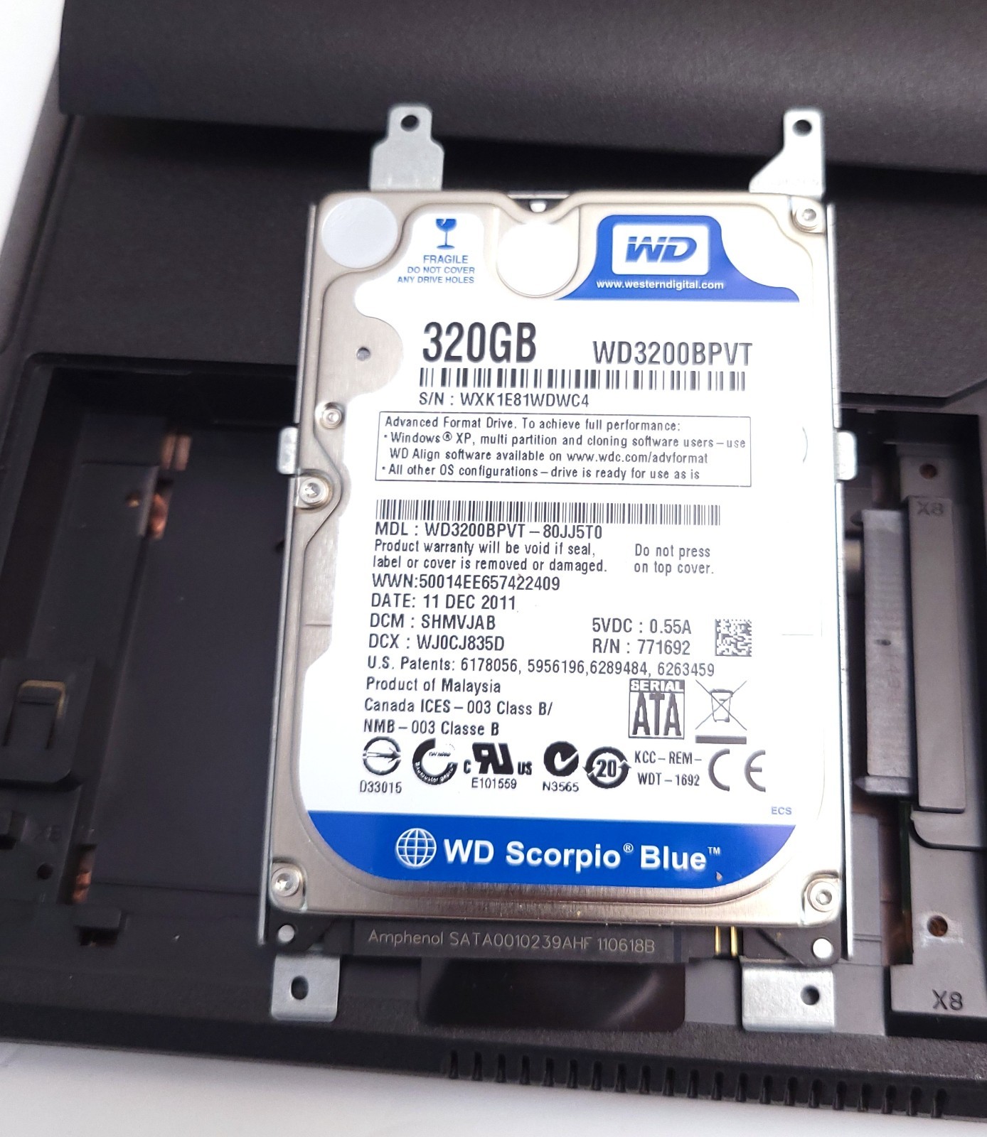 Asus X54C-BBK7 w/Charger — Pentium B960, 4GB RAM, VGA/HDMI-out, USB 3, Ethernet