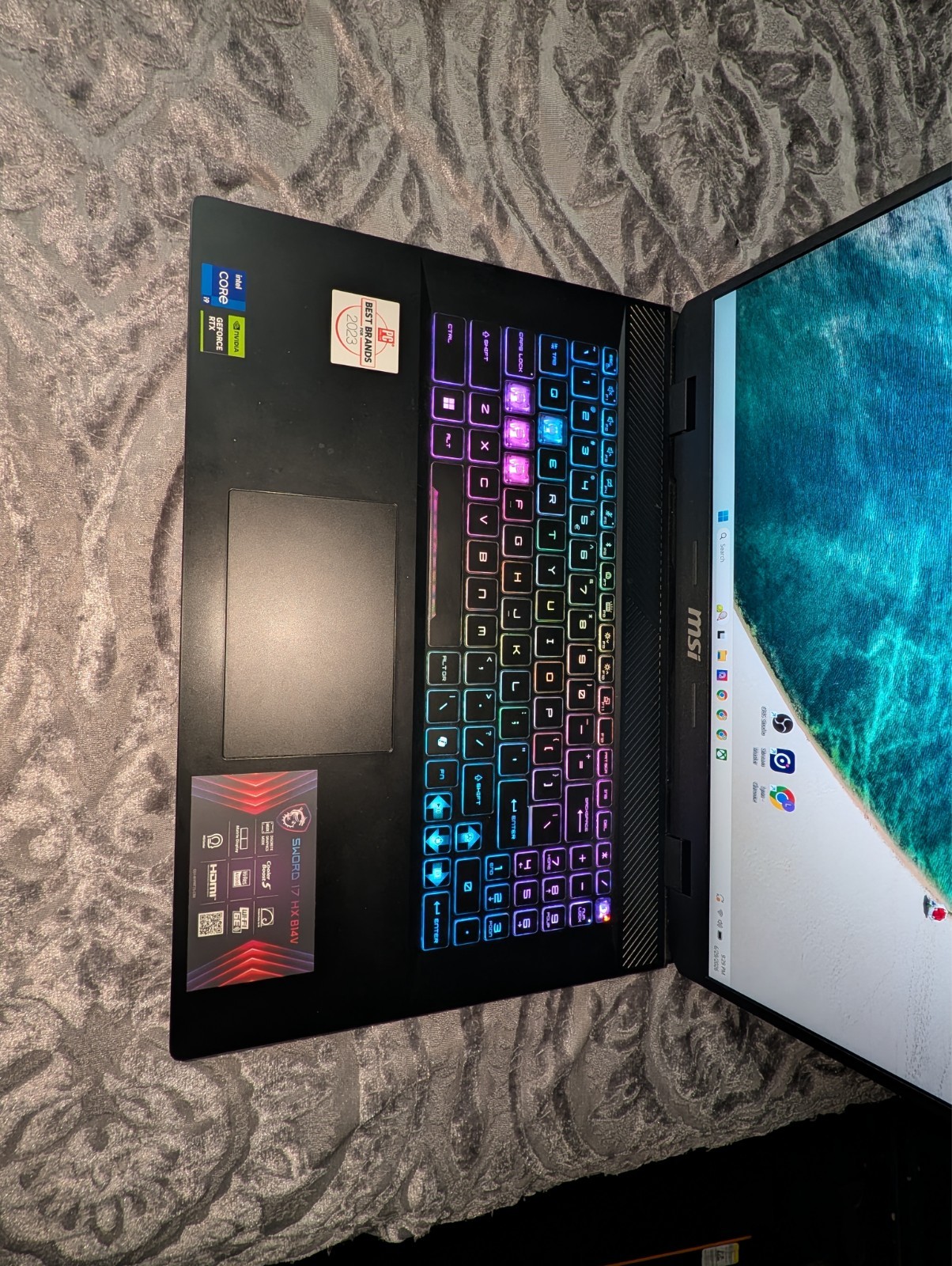 MSI Sword 17 HX Gaming Laptop | Intel i9-14900HX | RTX 4070 | 64GB DDR5 |2TB SSD