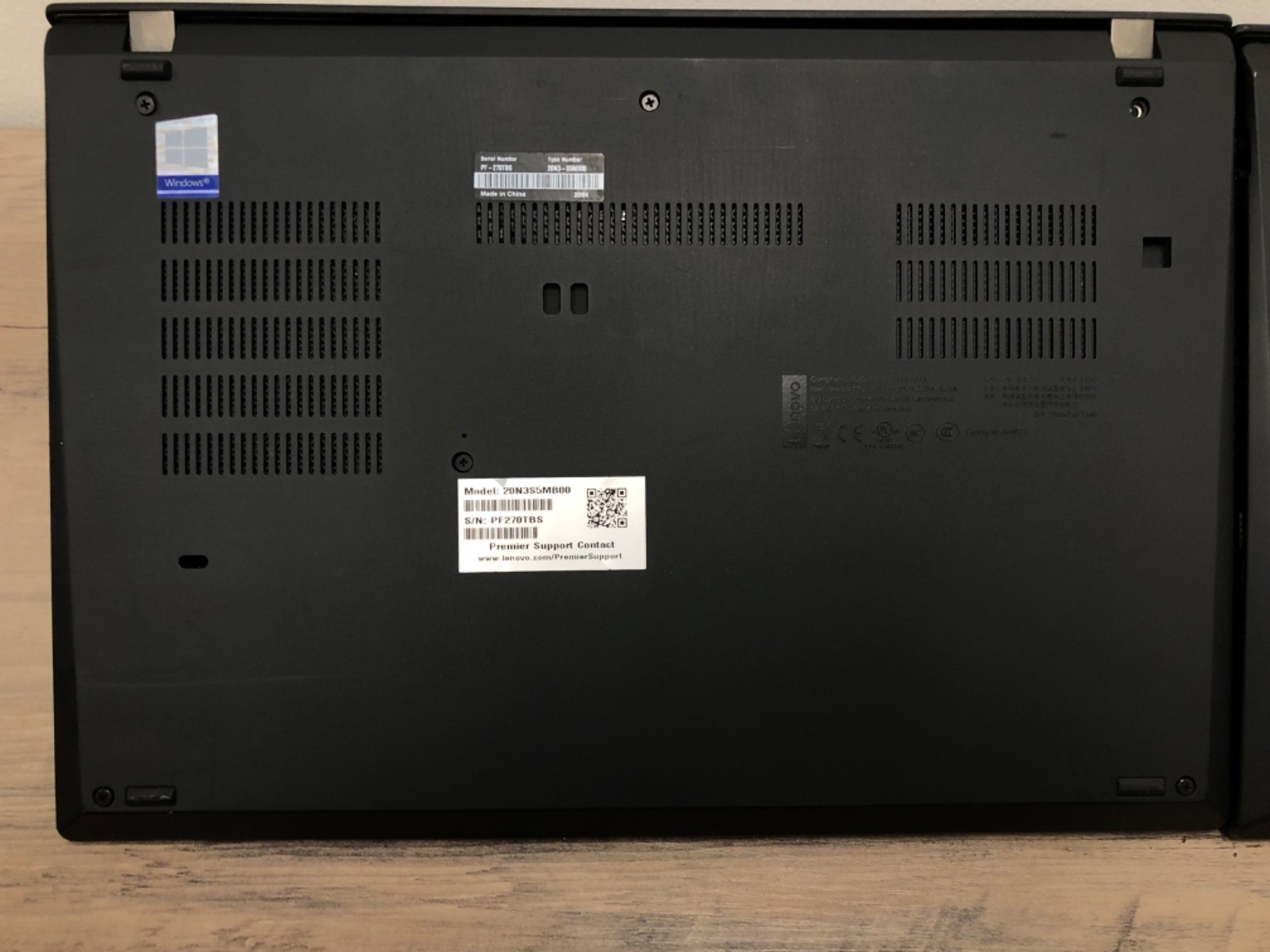 [LOT OF 2] Lenovo ThinkPad T490 14″ 20N3 | NO SSD | PARTS ONLY | MISSING SCREWS