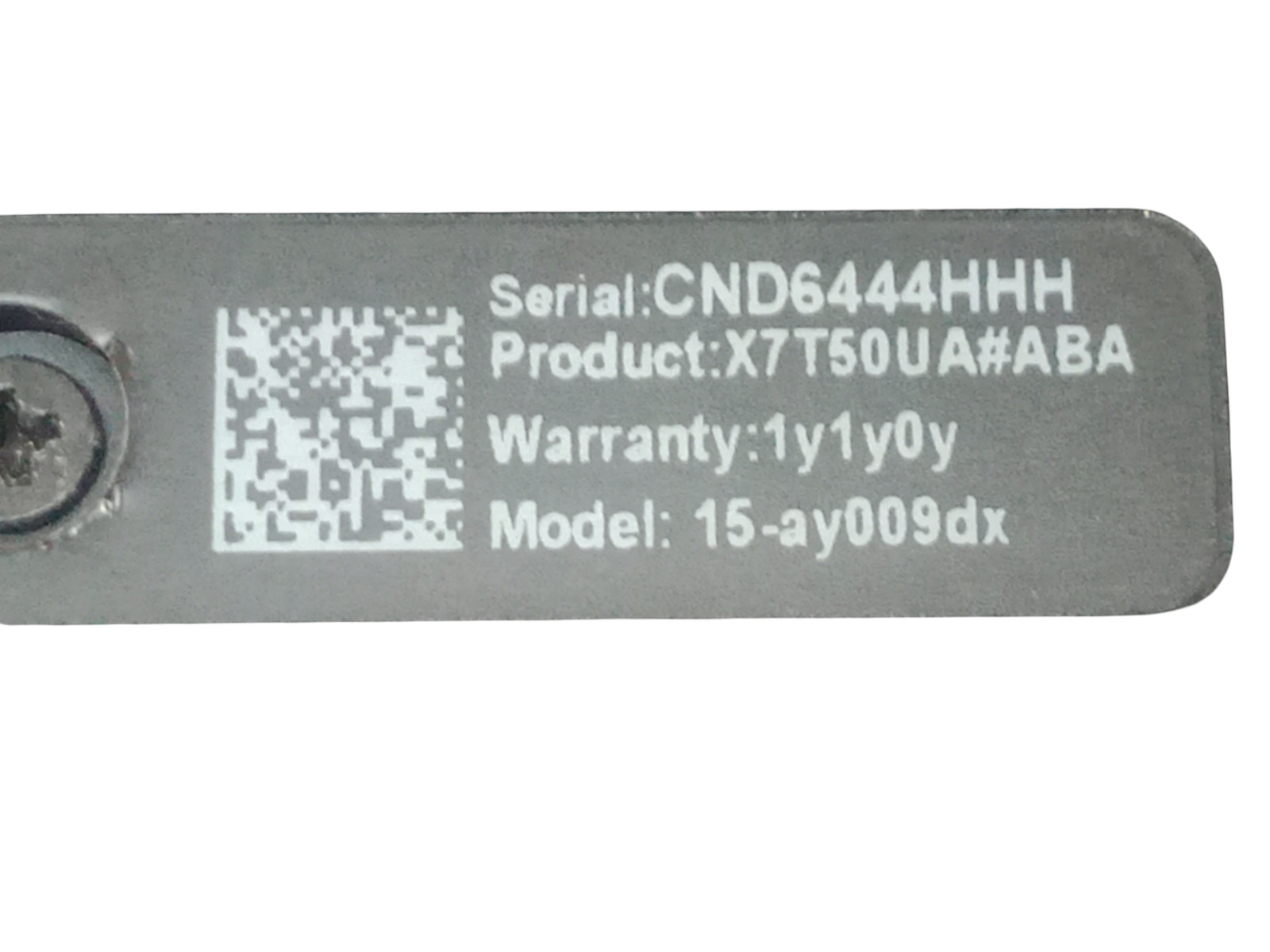 HP 15-ay009dx Touch i3-6100u 2.3GHz 1TB HDD 16GB Windows 10 Reset Working