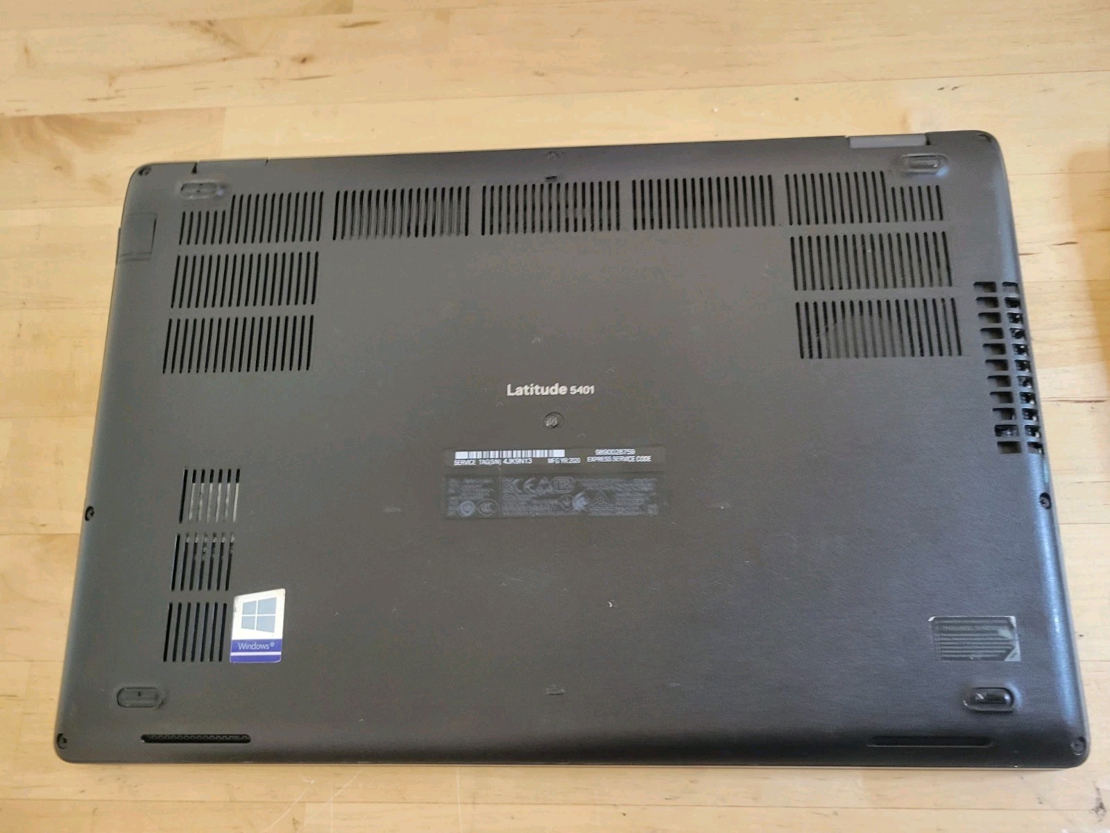 Lot of 4 Dell Latitude 5401 i7-9850H 8gb RAM 256gb SSD Laptop Lot Working READ
