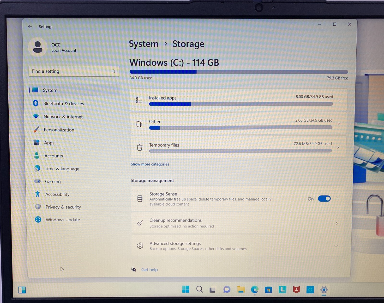 Lenovo Ideapad 1 15IJL7 15.6in Silver N6000 1.1GHz 4GB RAM 128GB SSD UHD CLEAN!!