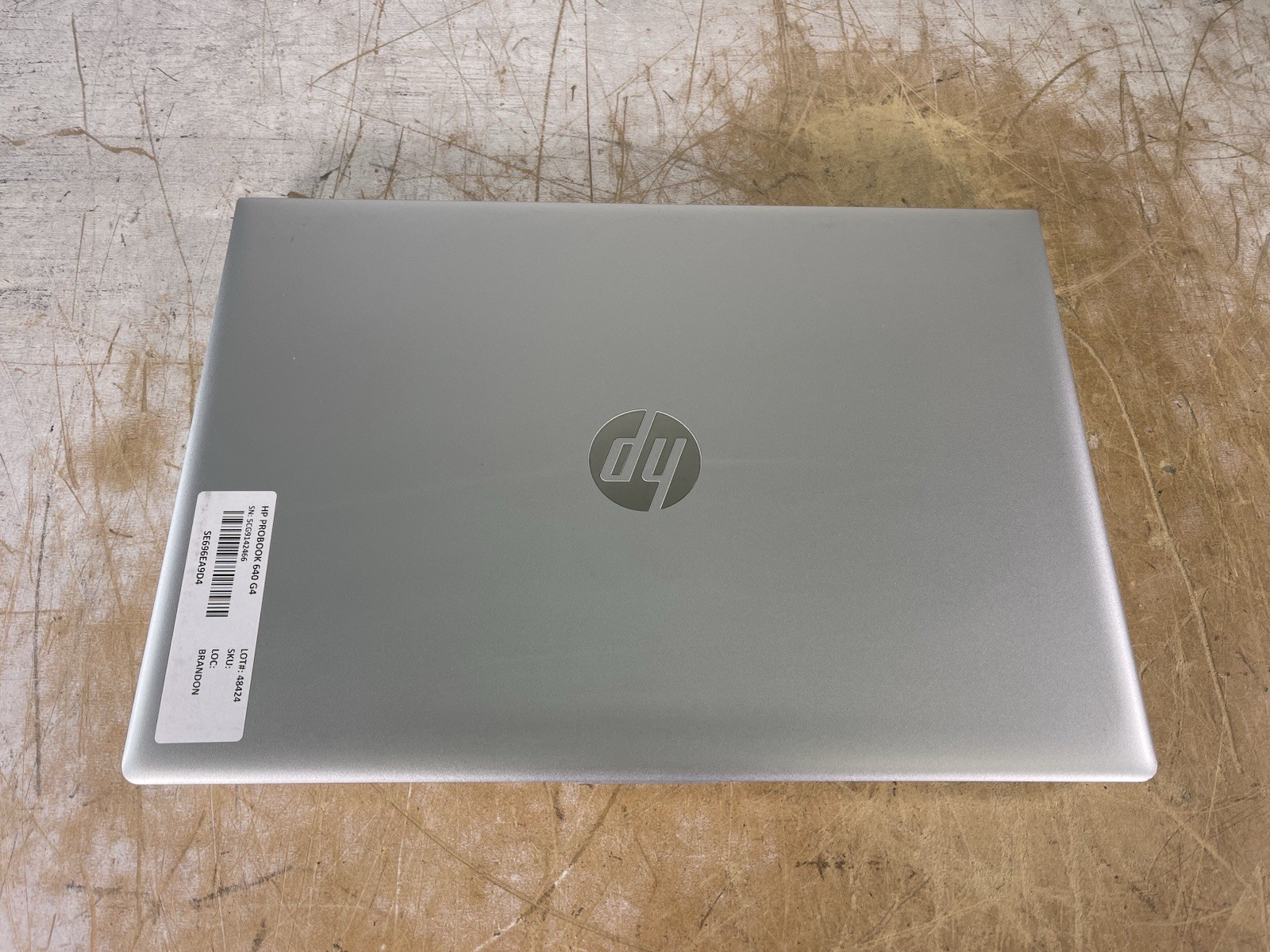 HP PROBOOK 640 G4 i5-8350U @ 1.7GHz, 8GB RAM, NO HDD/OS