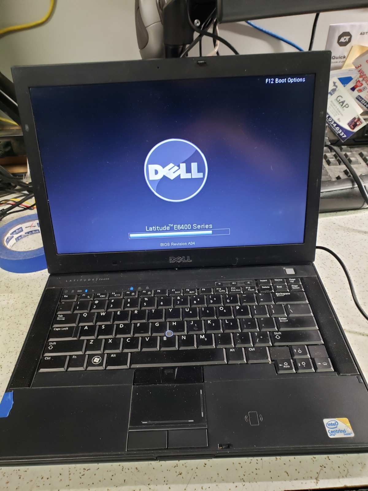 Dell Latitude E6400 Laptop 14″ Intel 2 core 3.06GHz 1GB RAM read ad FREE SHIP