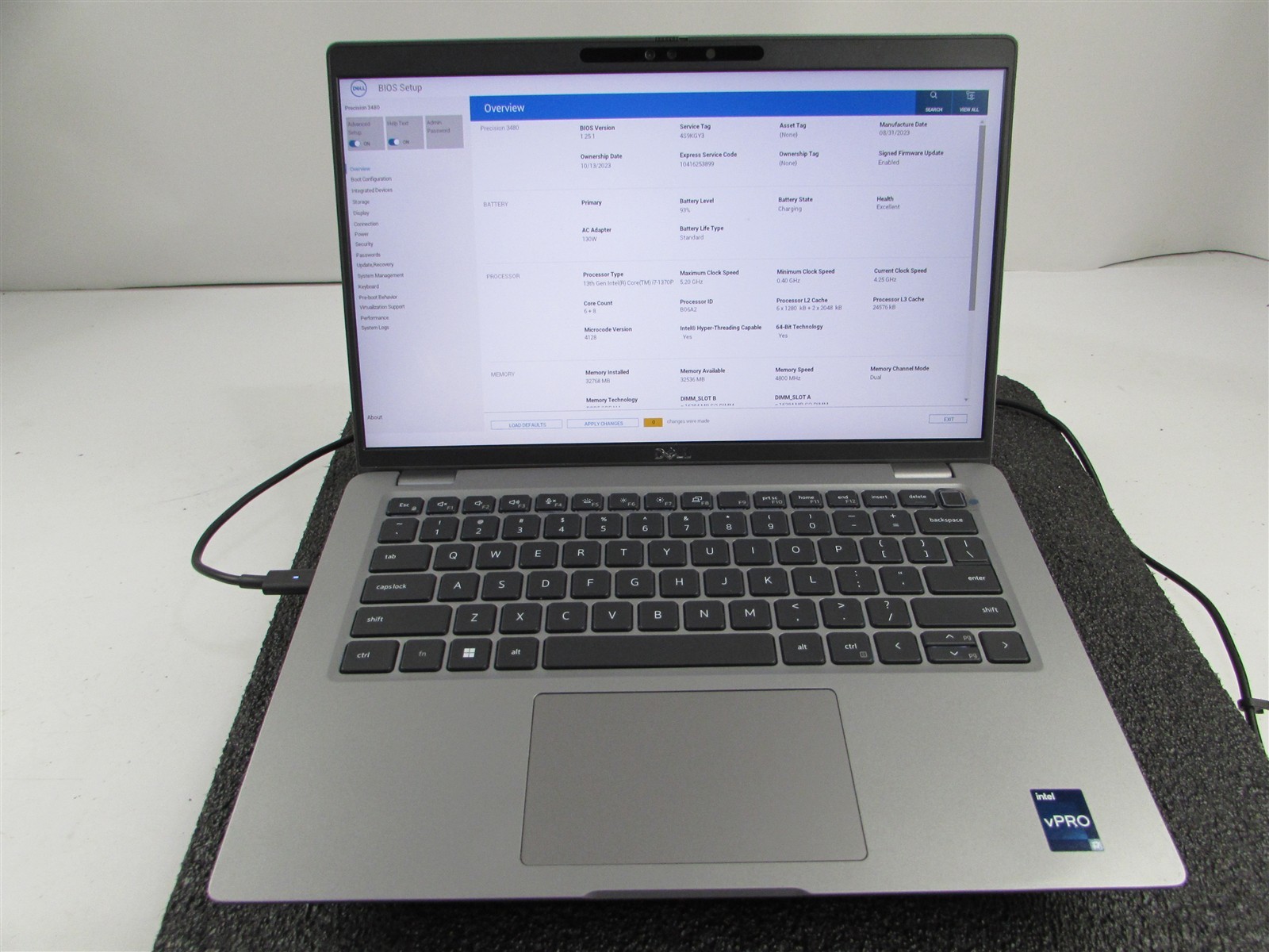 Dell Precision 3480 14″ i7-1370P 14-Core 256GB SSD 32GB RAM RTX A500 WIN 11 PRO