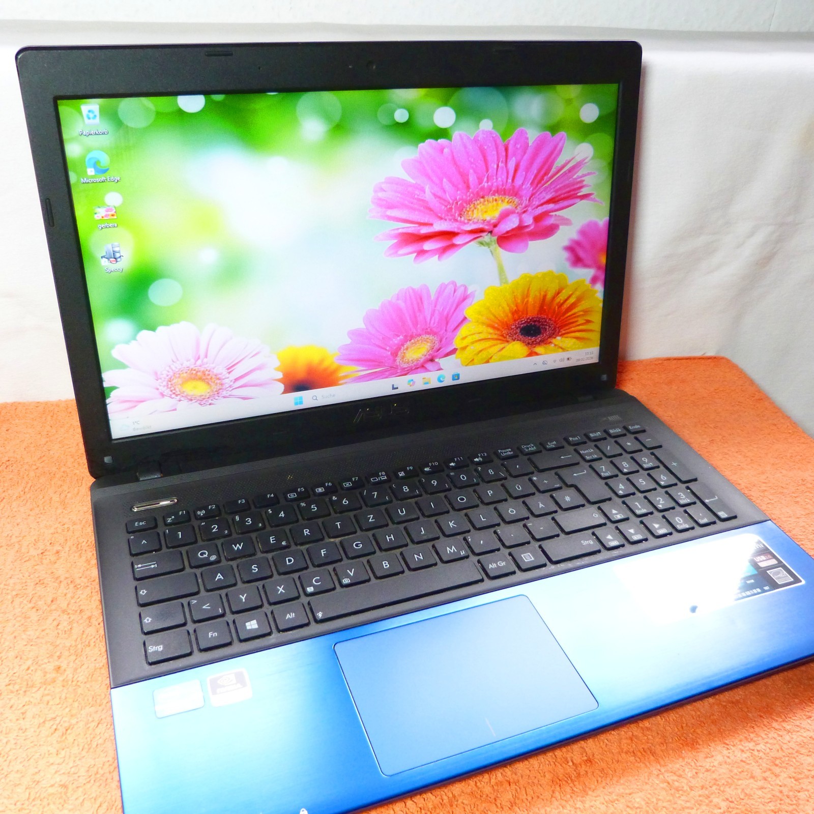 Asus K55 IceCOOL 15″ L 16GB RAM NEW l 500GB SSD Windows 11 PRO l HDMI USB3