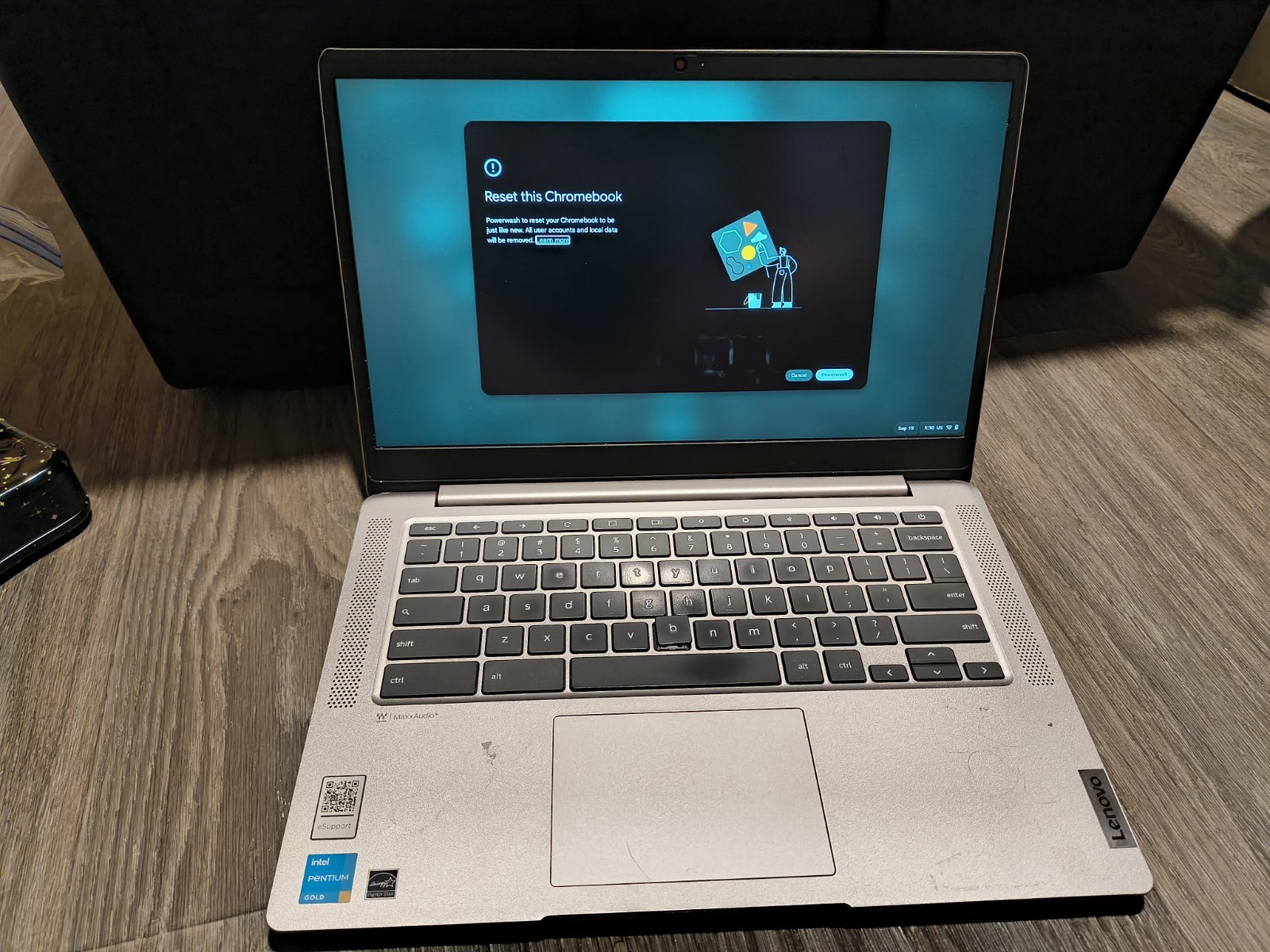Lenovo Chromebook 5 14ITL6 14″ 128GB SSD, Storm Gray