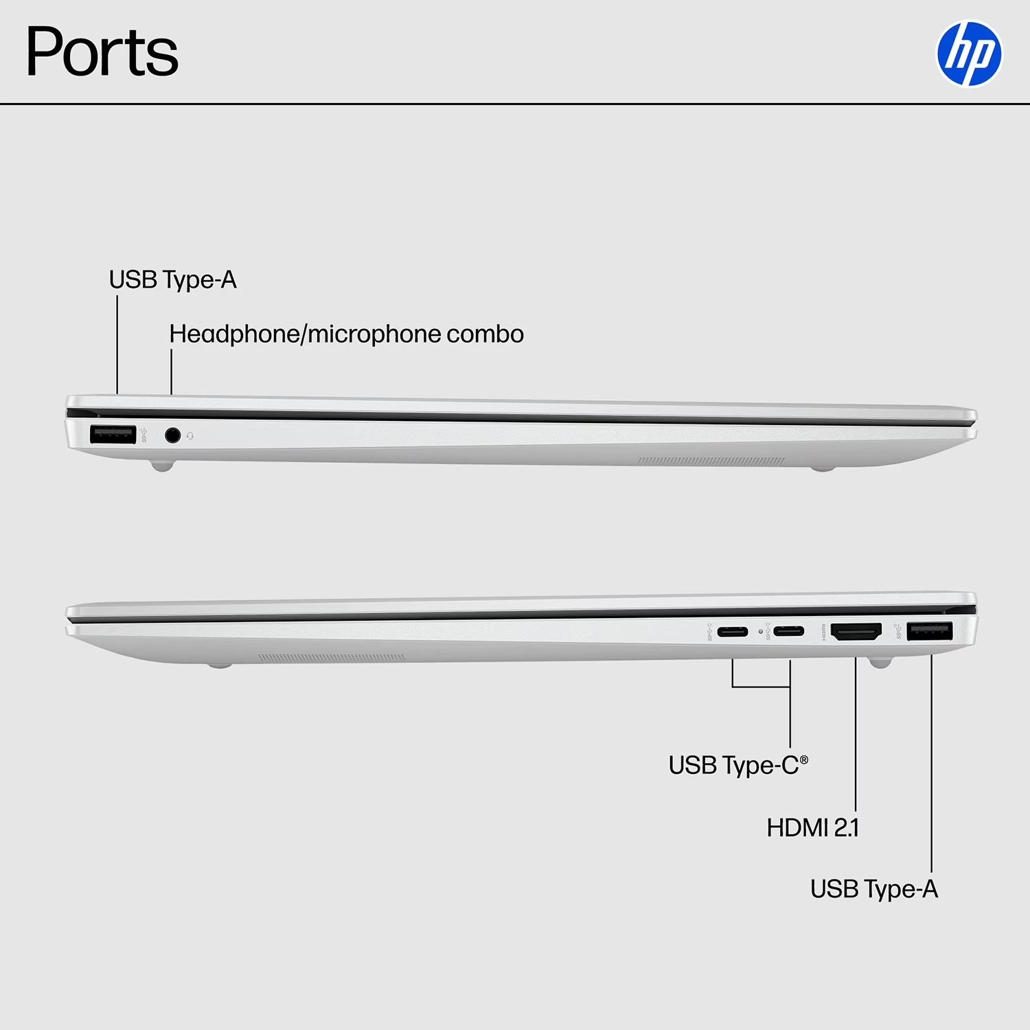 HP OmniBook 5 Laptop AMD Ryzen AI 7 350 AMD Radeon 860 Graphics 16GB RAM 1TB SSD