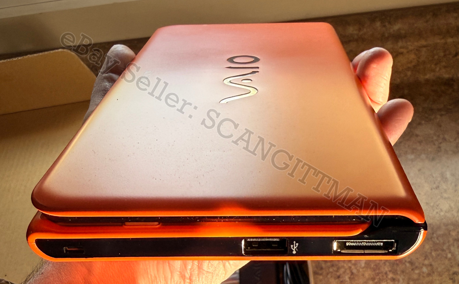 Sony Vaio Personal Computer P Series VPCP119KJ Z530 NICE CONDITION – Neon Orange
