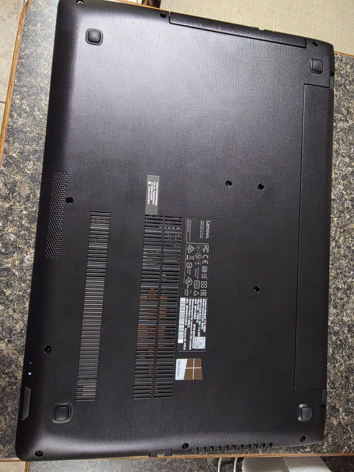 Lenovo IdeaPad 110 15.6″ Intel Core i3 Windows Laptop Black Webcam HDMI Charger