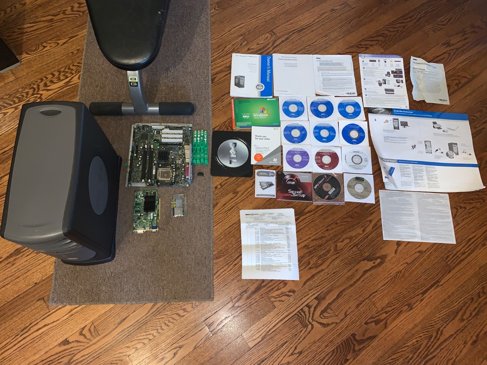 dell dimension 8400 3.4Ghz for parts (READ DESC)