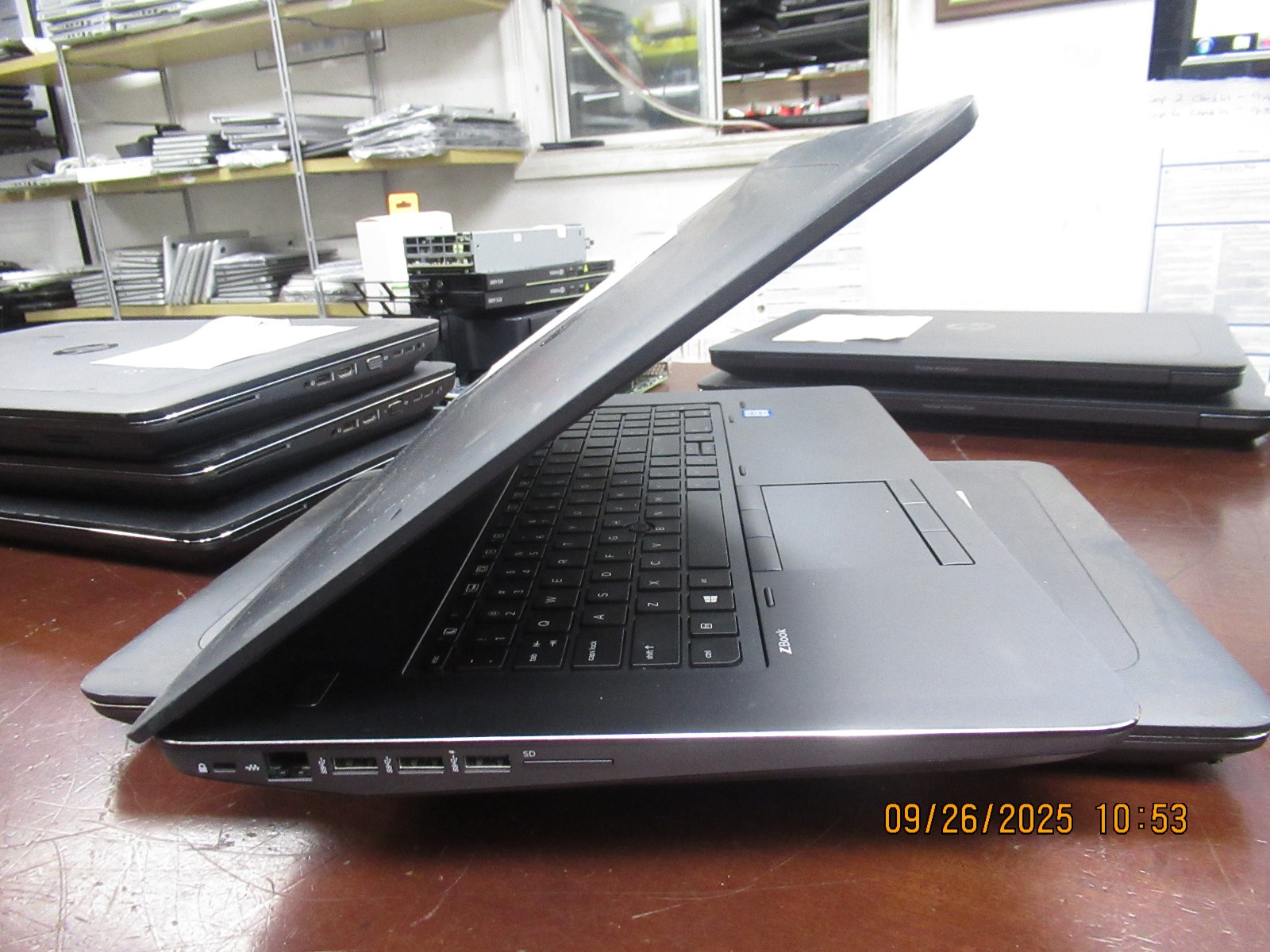 Lot of 2 HP ZBook 17 G3 i7 6700HQ 2.60GHz 8GB Laptop +BIOS [NO HDD/BATTERY/AC/OS