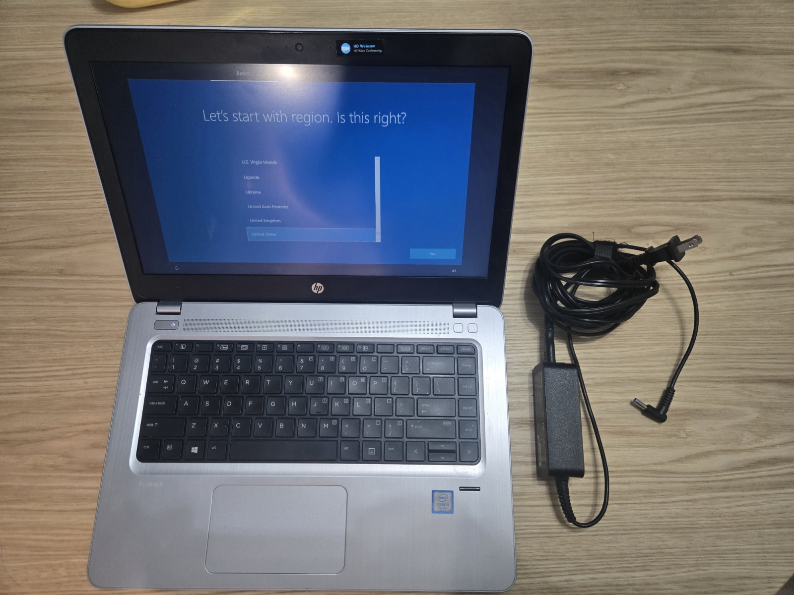 HP ProBook 440 G4 Core i5-7200U @ 2.50 GHz 8 GB Ram 256GB SSD Win 10 Pro