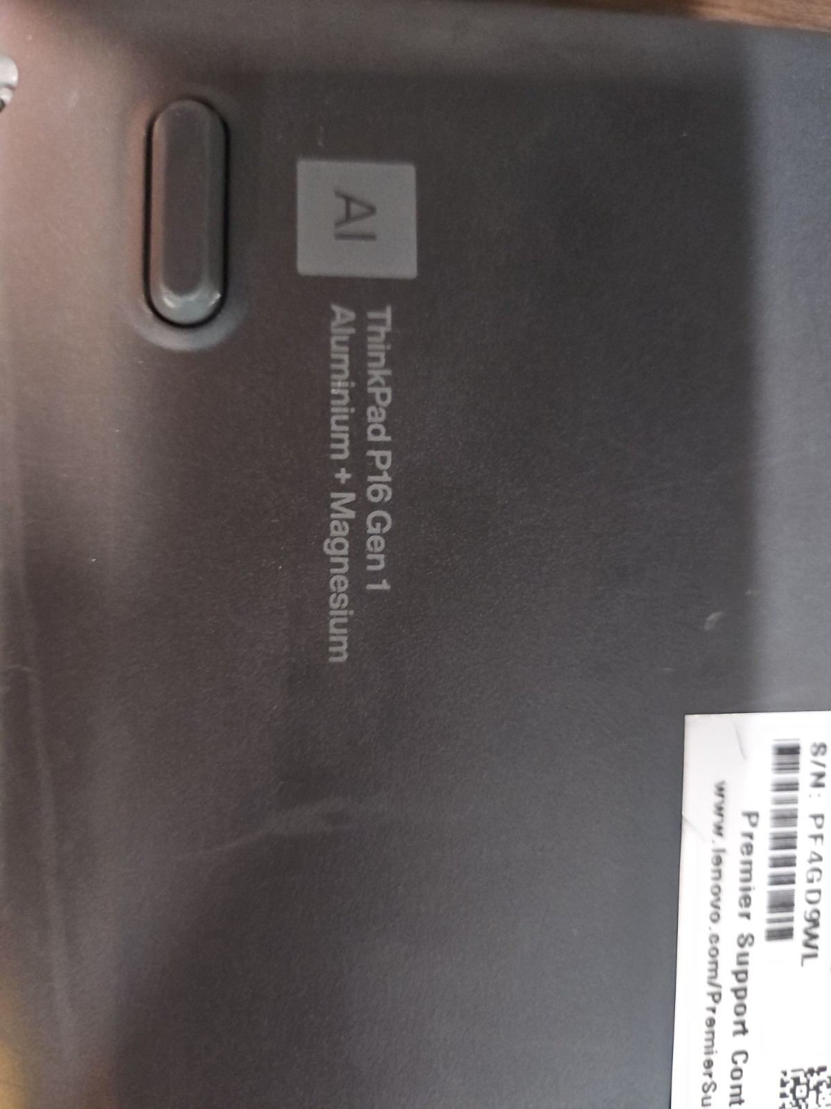 Lenovo ThinkPad P16 Gen 1 i7-12850HX 64GB 2TB RTX A4500 16GB Touch Win11 Pro