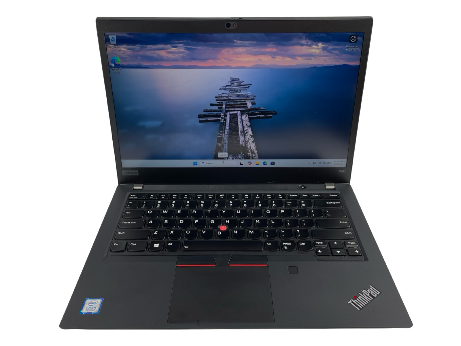 Lenovo ThinkPad T490 14″ Laptop i5-8265U 1.60GHz 12GB RAM 256GB NVMe Win11 Home