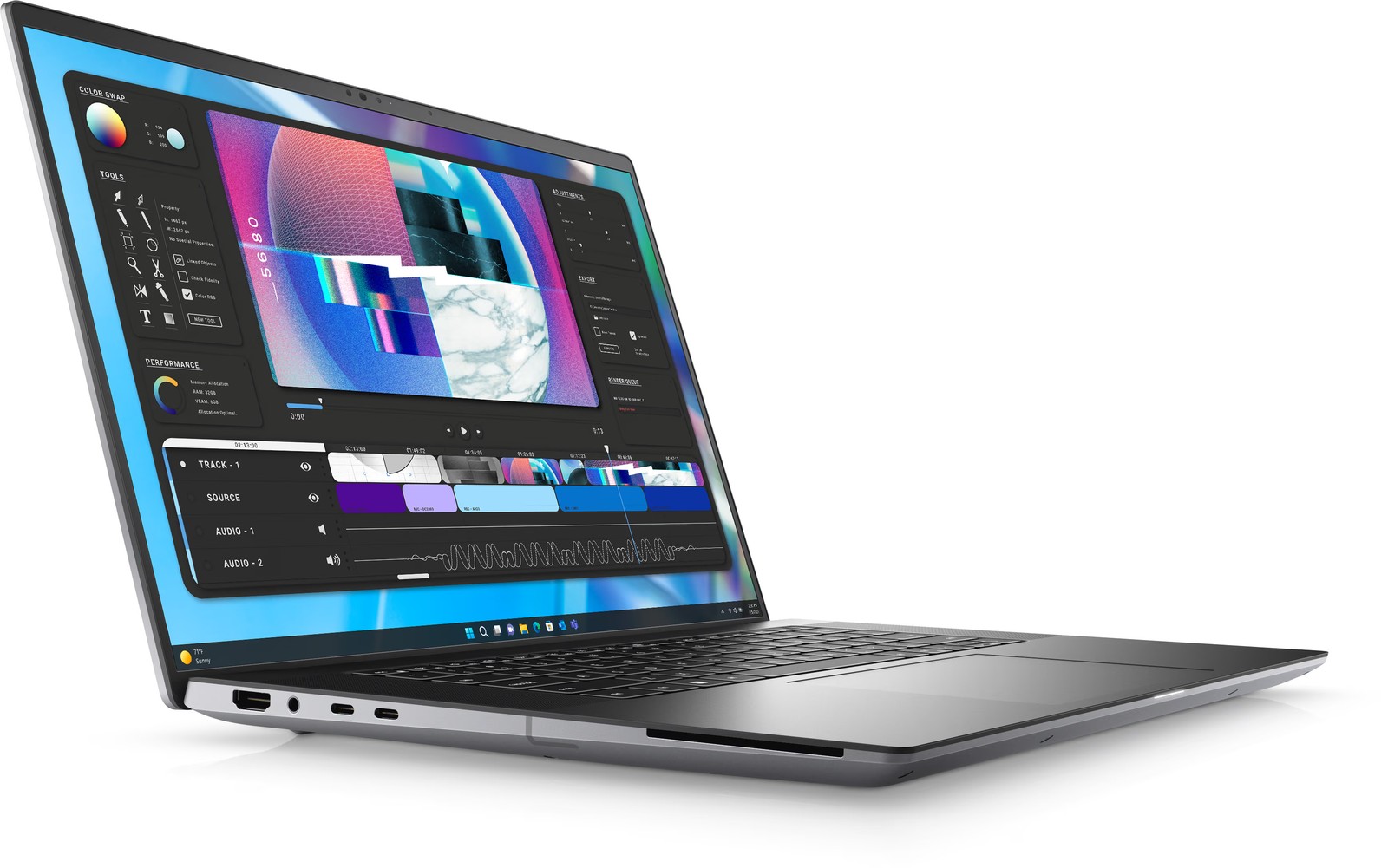 Dell Precision 5680 16″ Laptop i7-13800H 64GB RAM 1TB SSD W11P