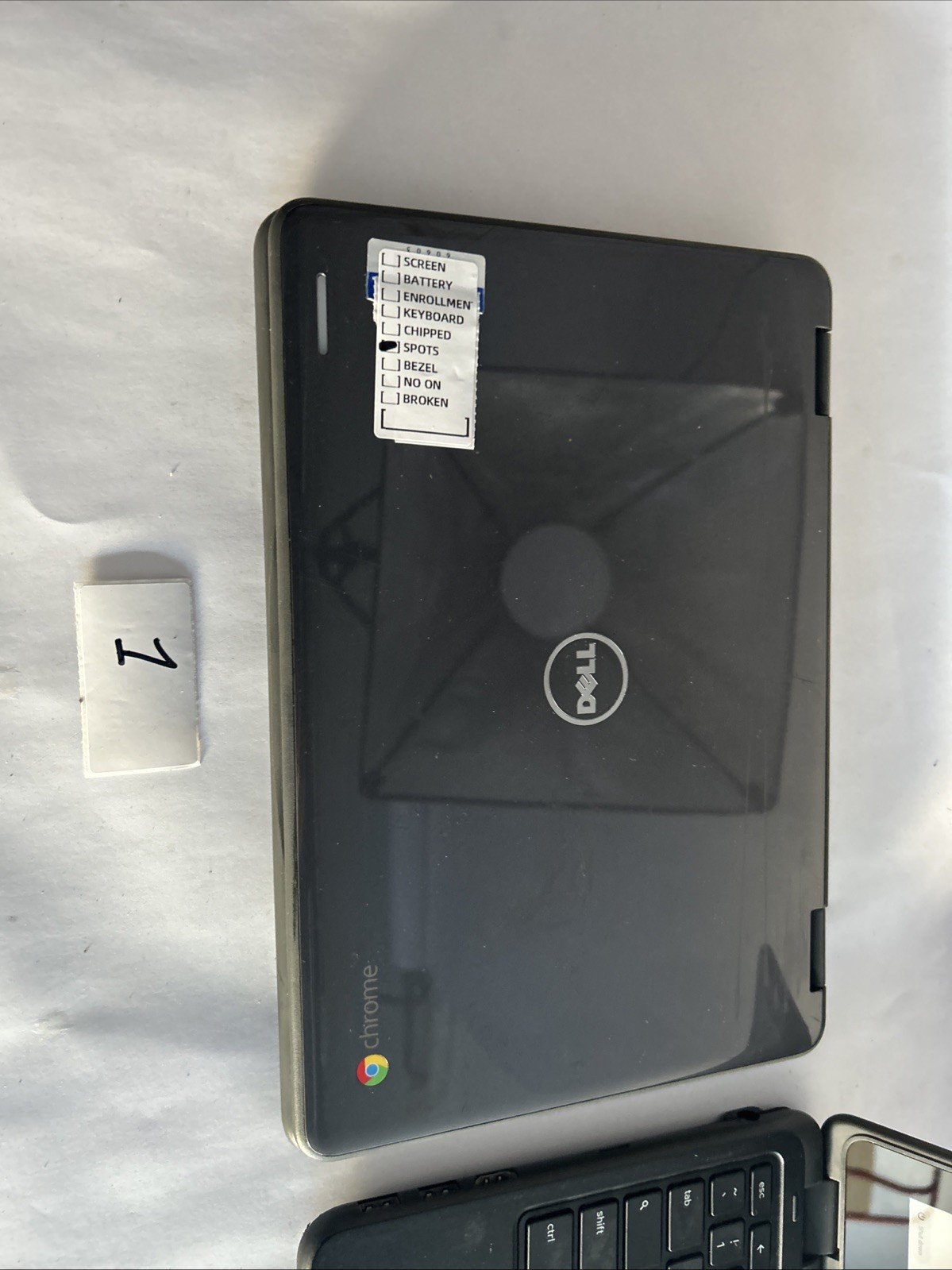 2 Dell Chromebook 3189 For Parts: Screen, Keyboard, Motherboard & More