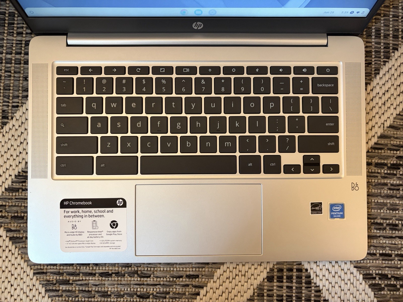 Hp Chromebook 14A 14” | NA0031WM | Pentium Silver N5030 | 4GB RAM