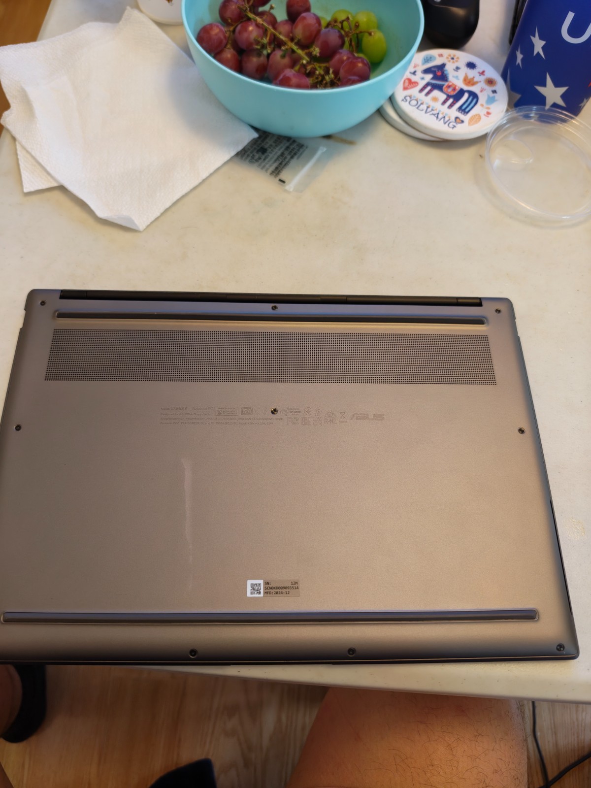 Great condition zenbook s14 oled laptop with Intel 258V (2025), 1TB ssd Grey