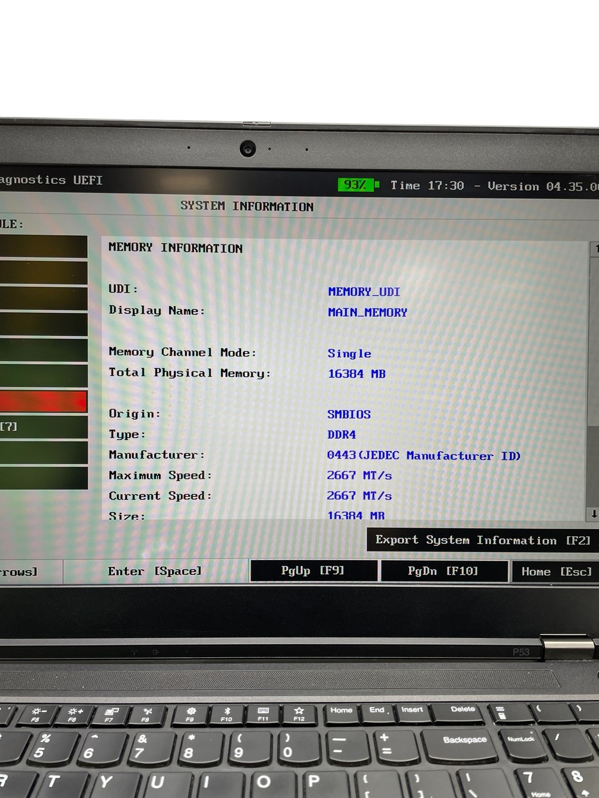 Lenovo ThinkPad P53 15″ – i7 2.6GHz – 16GB RAM – 512GB SSD – Grade D