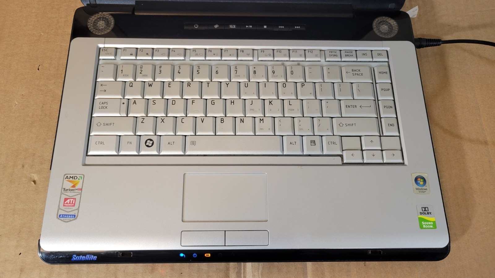 Toshiba Satellite A215-S4747 AMD Turion™ 64 X2 2GB Ram –For Parts or Repair–