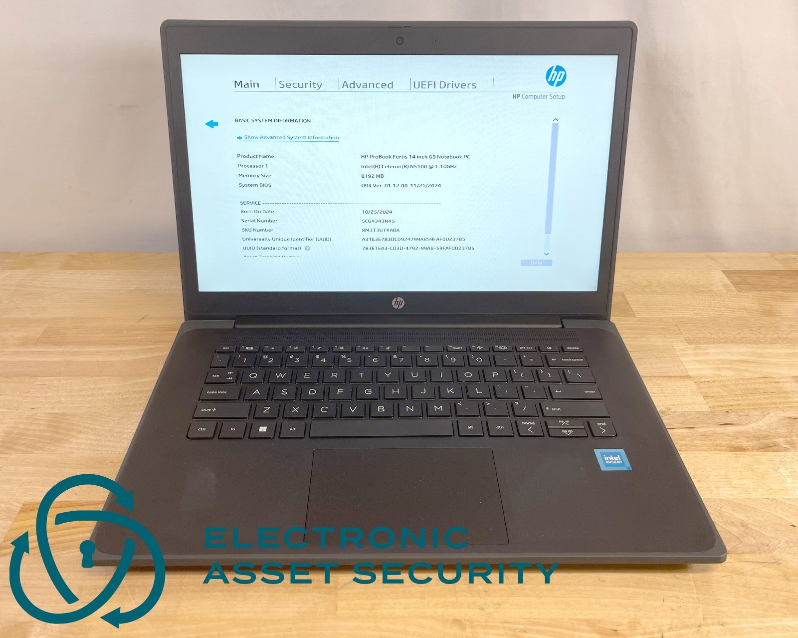 HP ProBook Fortis 14″ G9 Celeron N5100 1.10GHz 8GB RAM (No Drive)