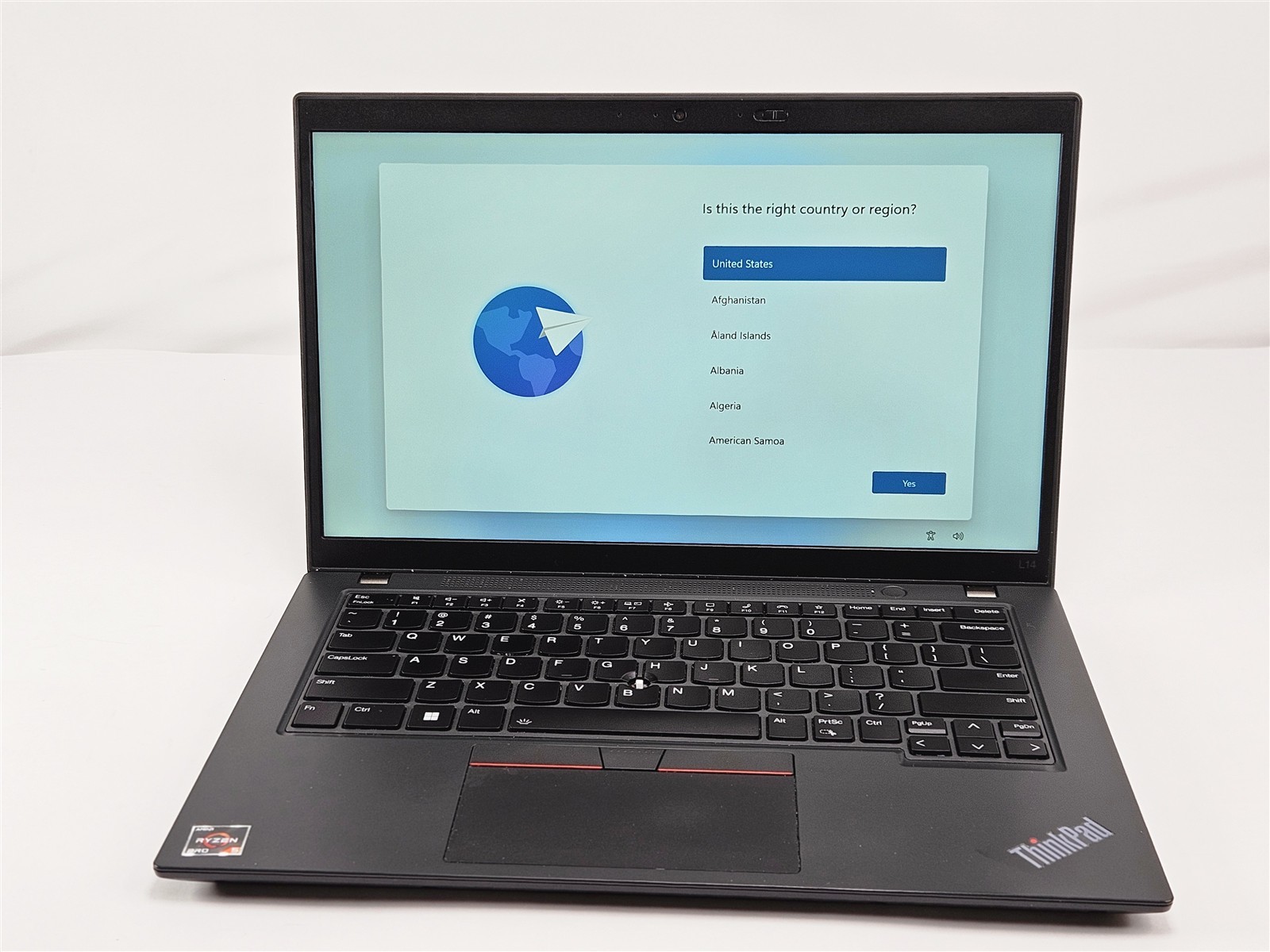 Lenovo ThinkPad L14 Gen 4 256GB SSD 16GB Ryzen 5 PRO 7530U 14″ AMD Laptop