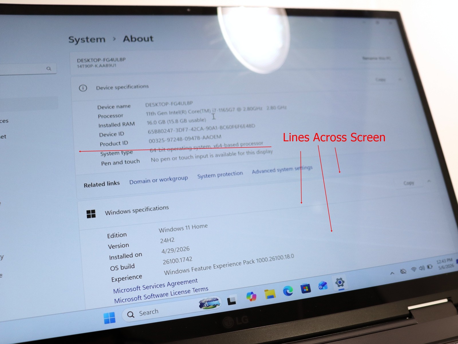 LG Gram 14T90P-K.AAB9U1 14″ Intel i7-1165G7 16GB 1TB SSD Win 11 Home – Read