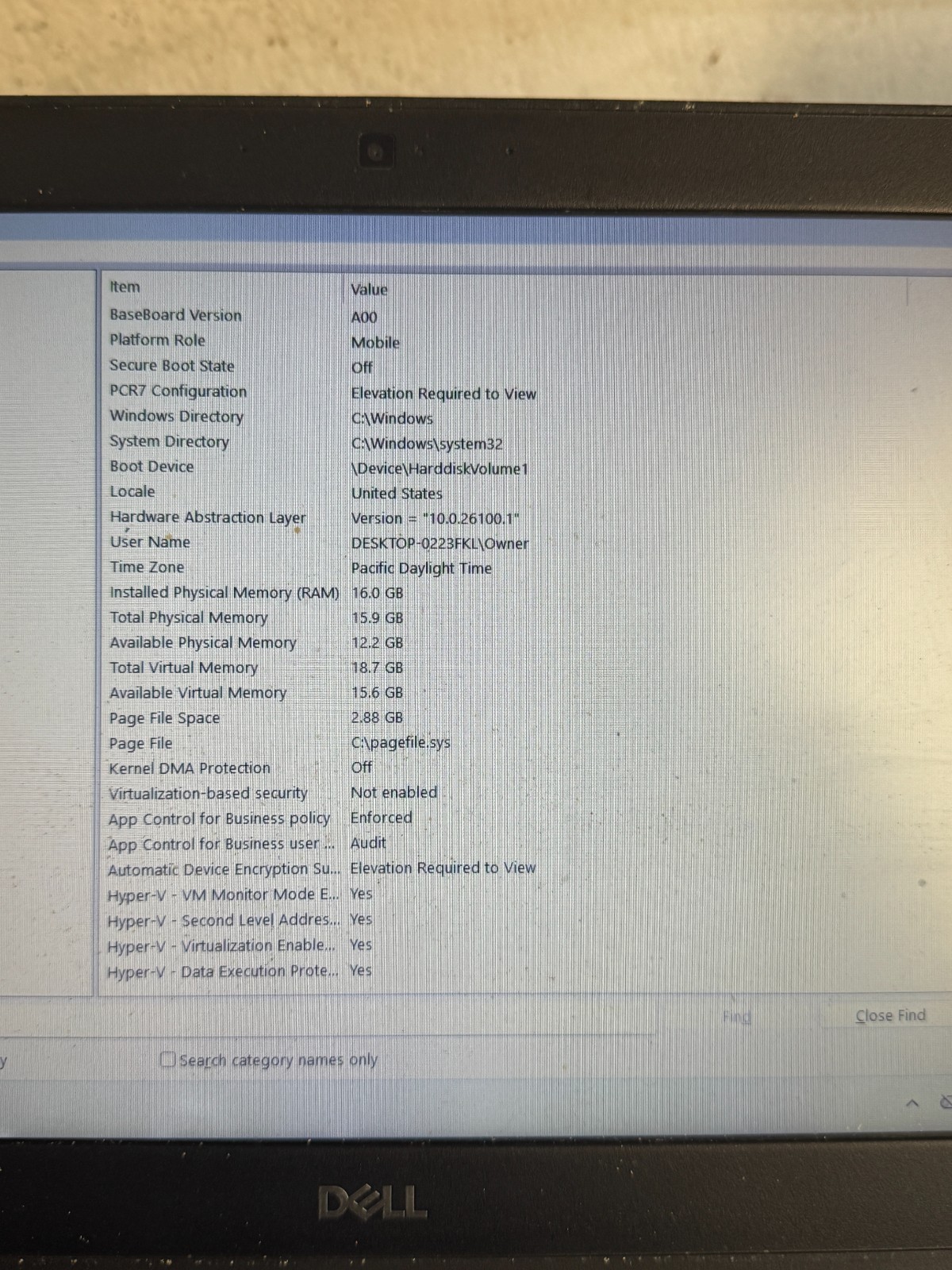 Dell Latitude 5490 Core i5-8350U, 16GB RAM, 256GB SSD, Win11 PRO *READ #5573