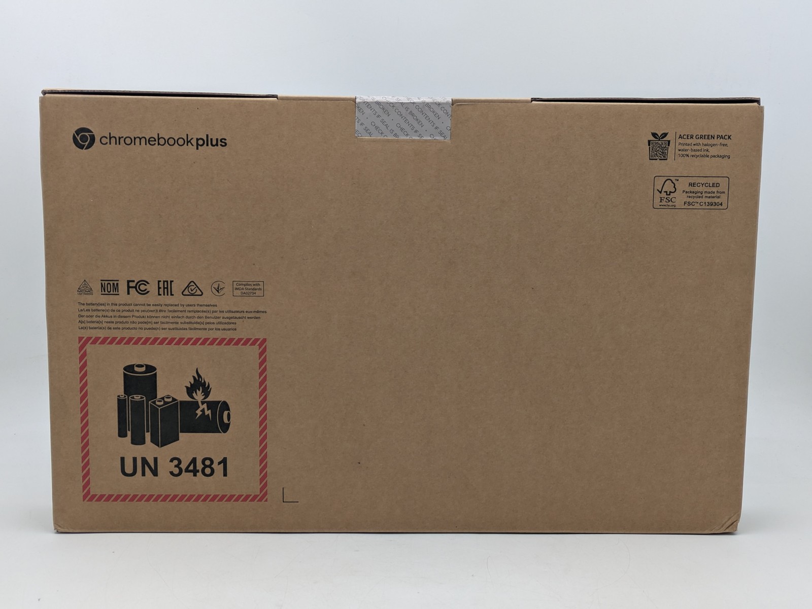 Acer Chromebook Plus Spin 714 14″ Ultra 7 155U 16GB DDR5 256GB SSD Chrome OS