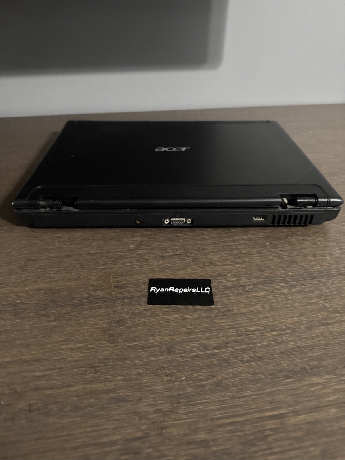 Acer Aspire 5515 15.4″ Laptop AMD 2650e 1.6GHz 1GB RAM 150GB HDD FOR PARTS ONLY