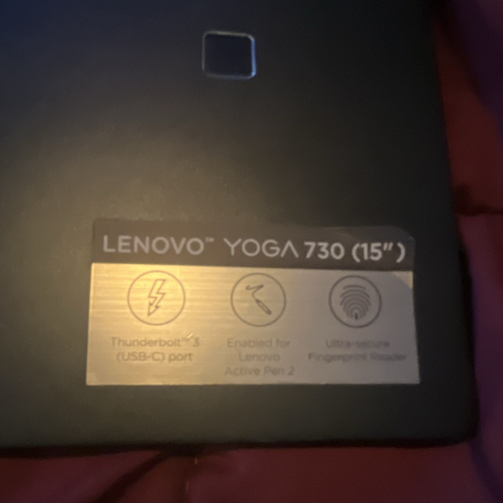 Lenovo Yoga 730-15IKB i7-8565U 12GB RAM 256GB SSD Fast Laptop Read Description
