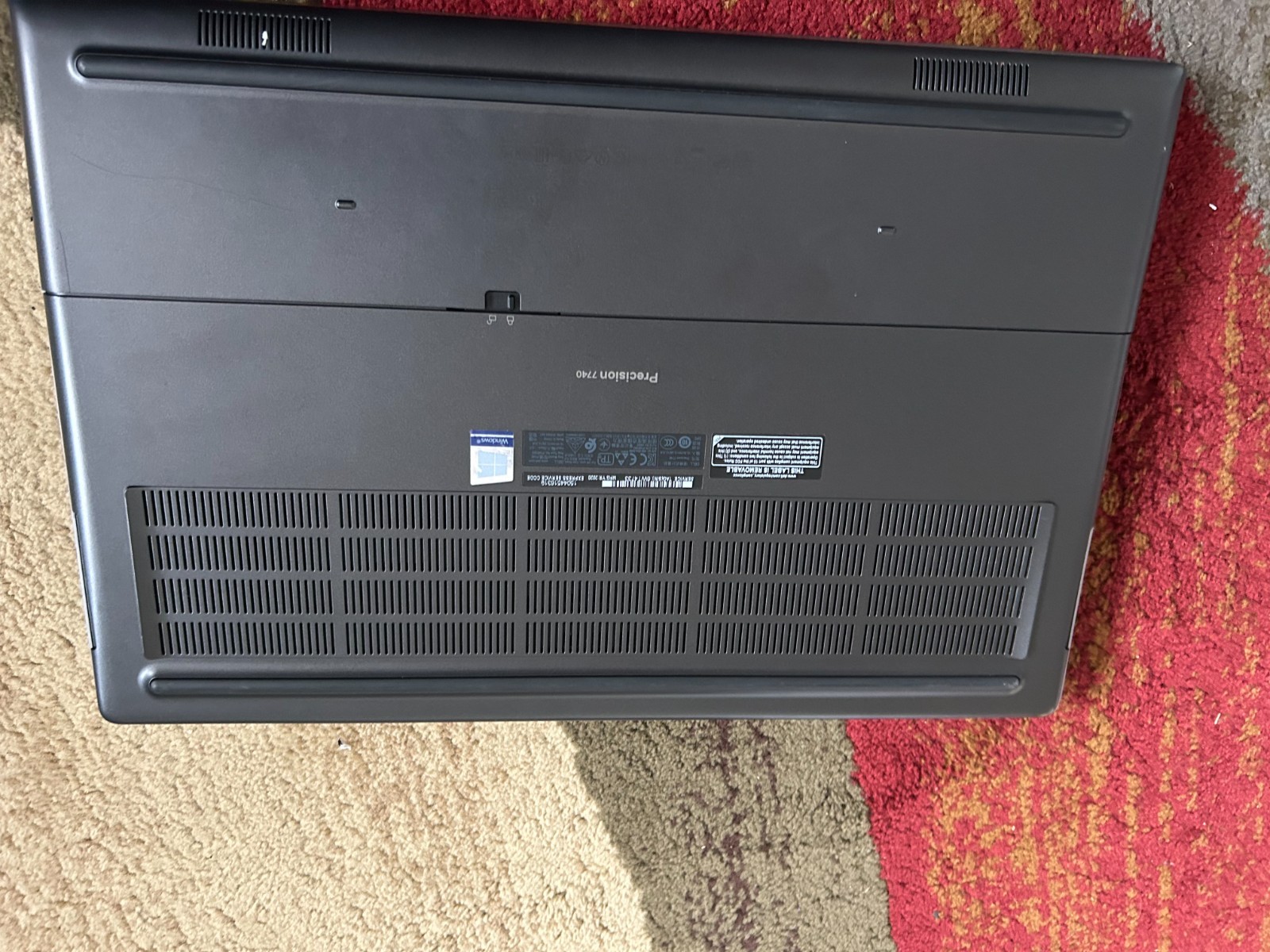 Dell Precision 7740 Laptop 17″ i7-9750H 32GB RAM 512GB AMD Radeon Pro WX3200 W11