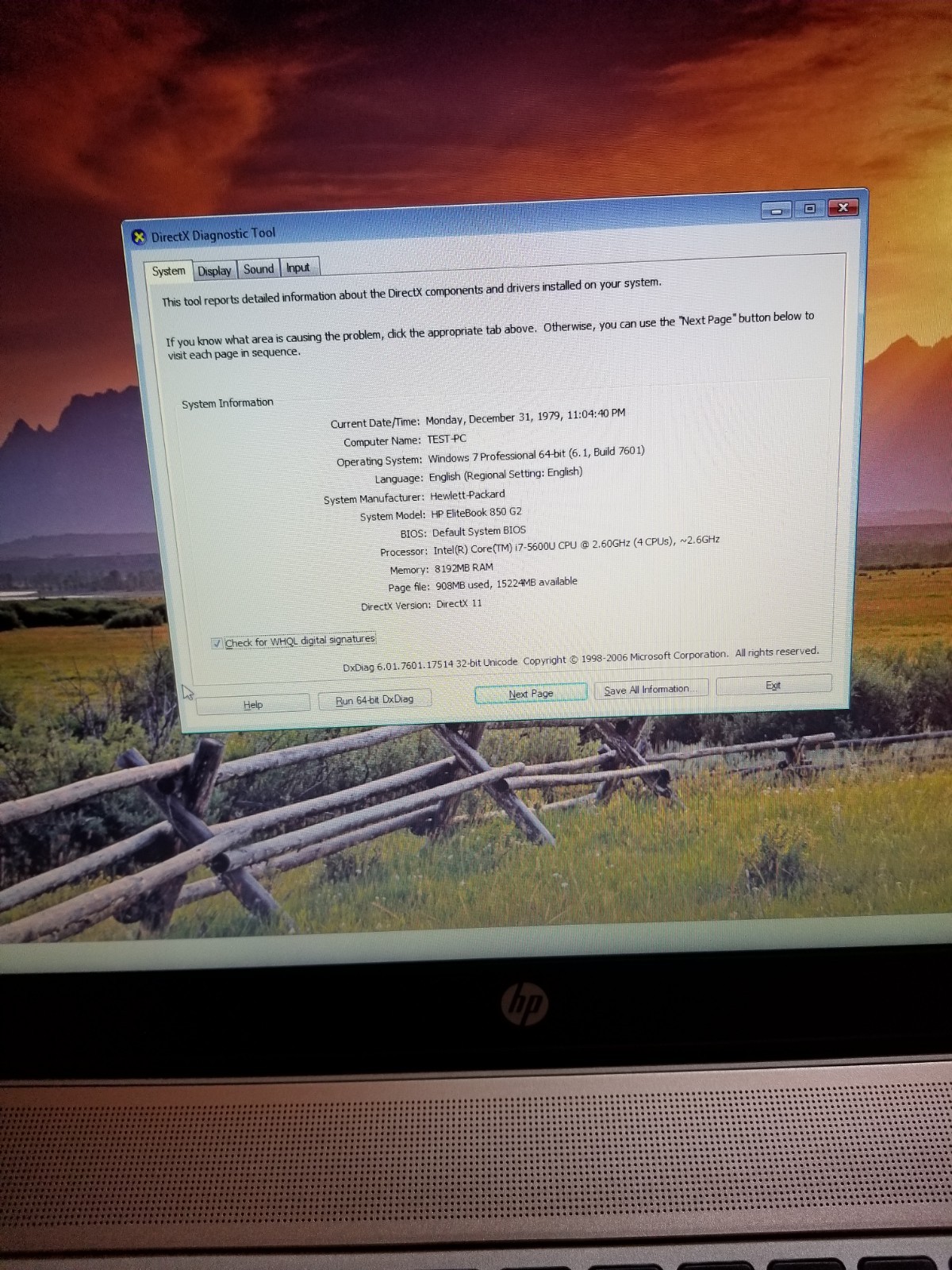 Lot 3 HP EliteBook 850 G2 i7-5600U 8GB RAM 128GB SSD 15.6″ NO AC|OS|Batt *READ*