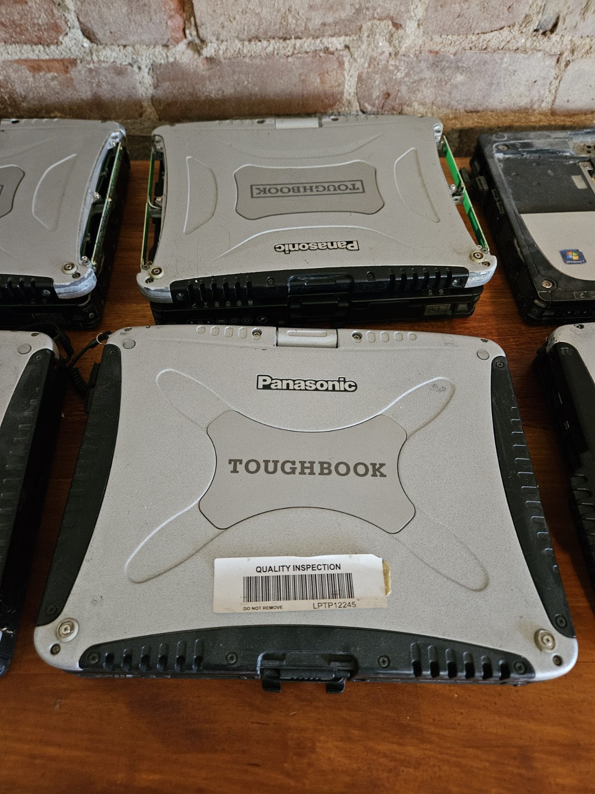 Lot of 7 Panasonic Toughbook CF-19 CF-18 PARTS REPAIR AS-IS – See Pics CF19s