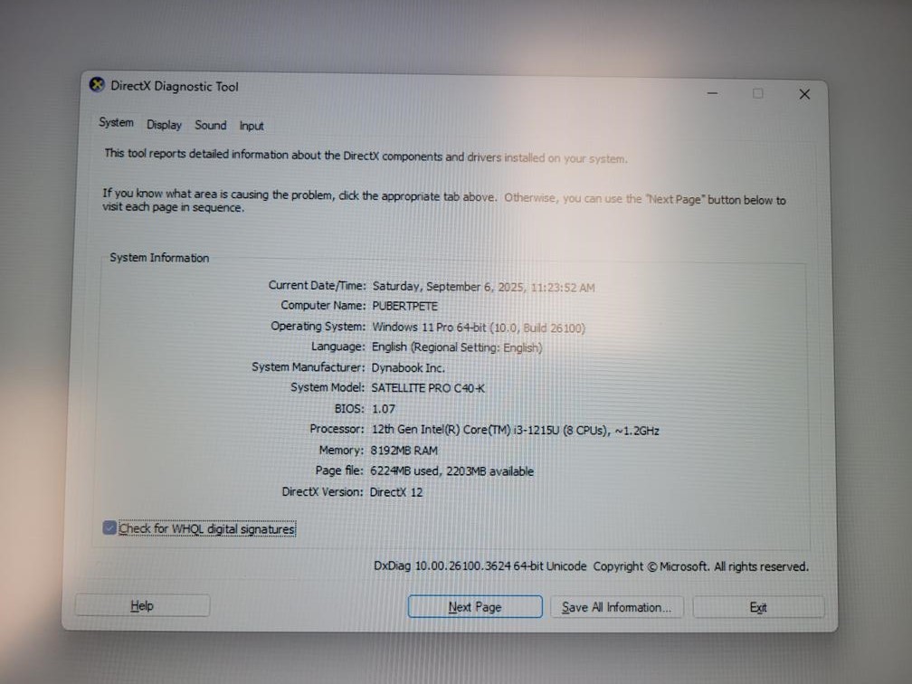 DYNABOOK SATELLITE PRO C40-K (P04019280)