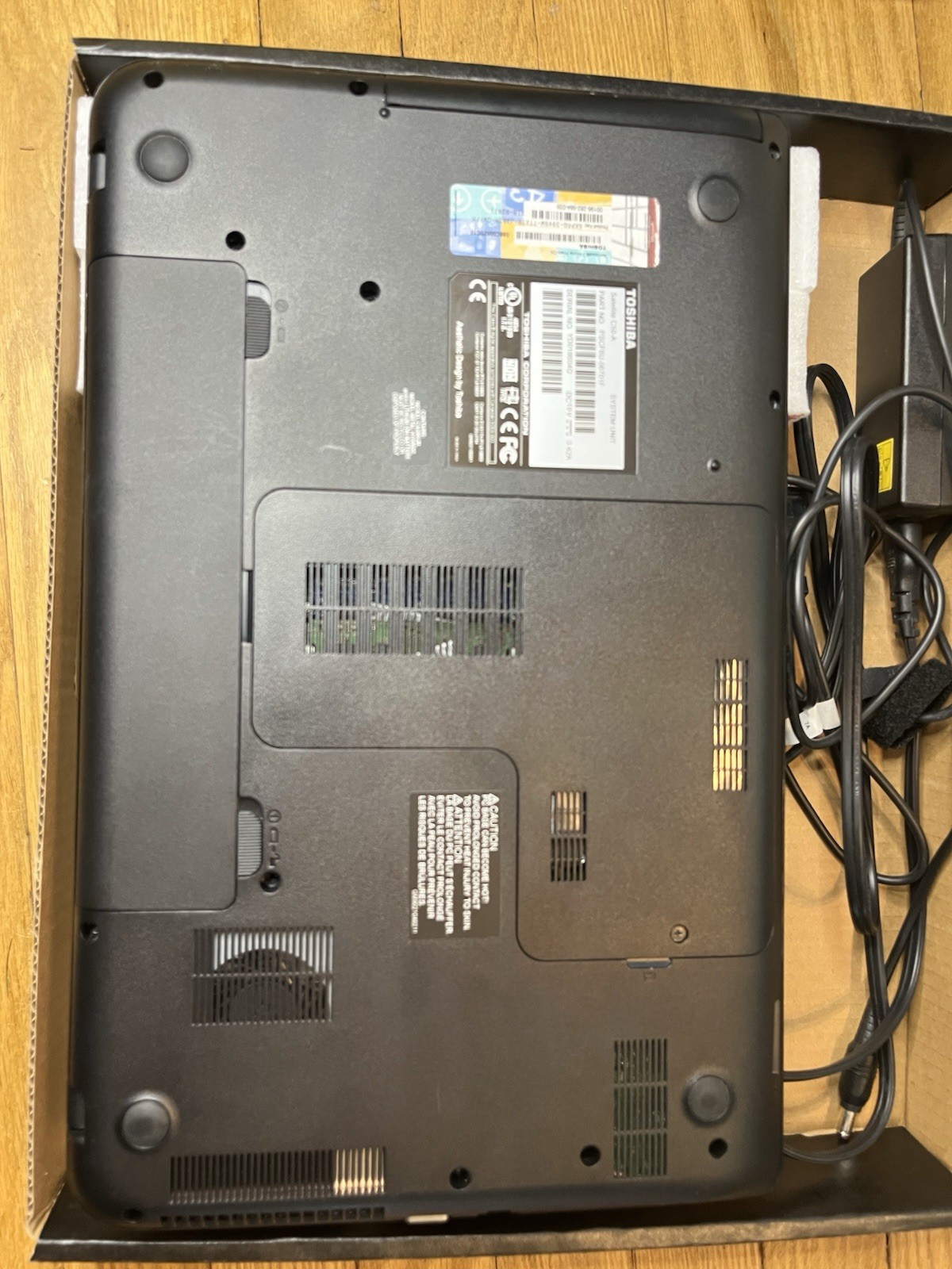 Toshiba Satellite C655D-S5200 15.6″ AMD C-50 1.00 GHz 6GB RAM 500GB HDD