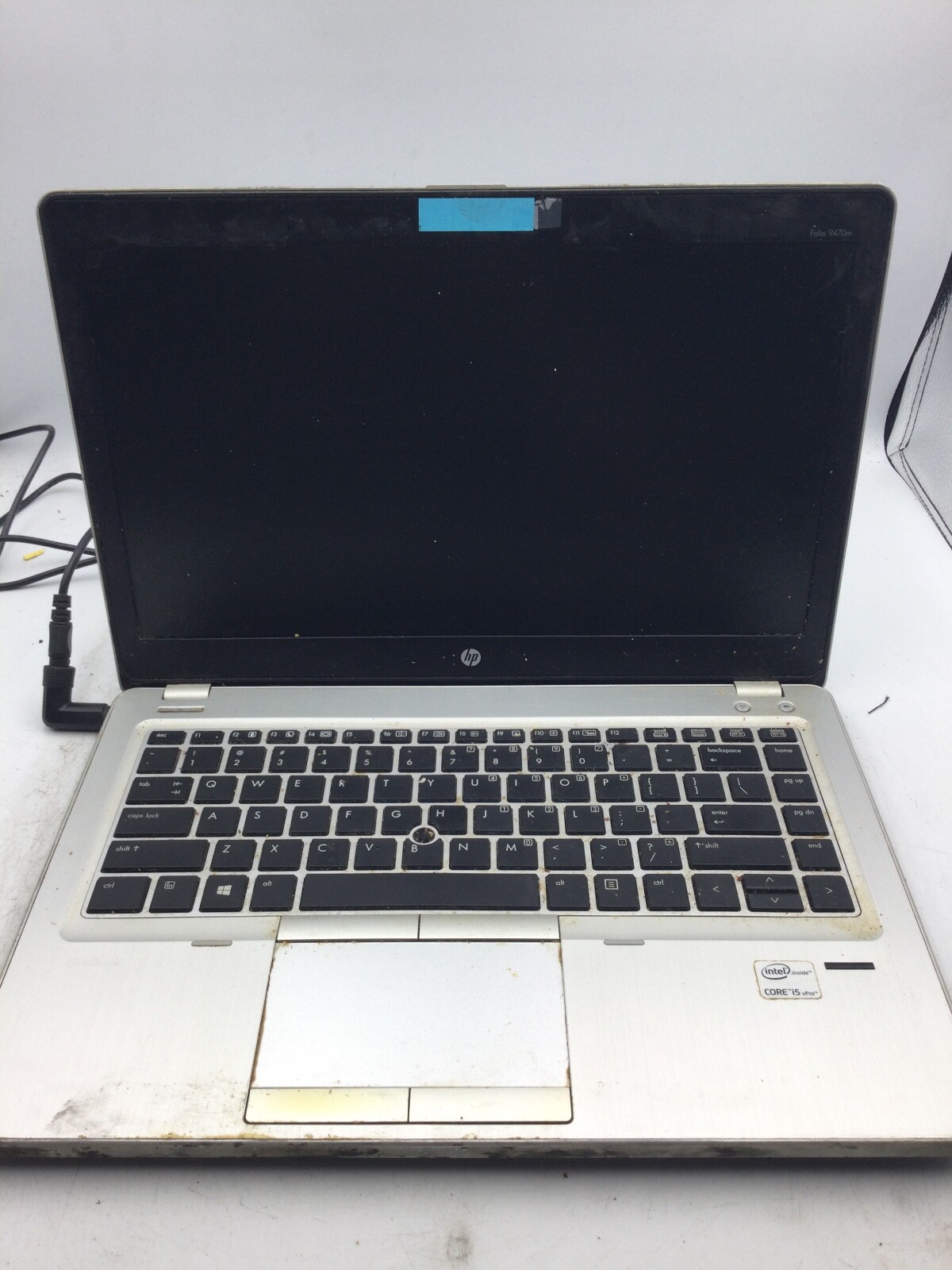 HP FOLIO 9470M – FOR PARTS – INTEL I5 VPRO – NO RAM – 14″ – READ DESCRIPTION -BB