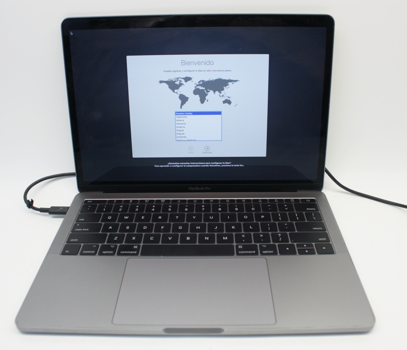 13″ MacBook Pro 2017 A1708 Two Thunderbolt Ports 8GB RAM 128GB SSD