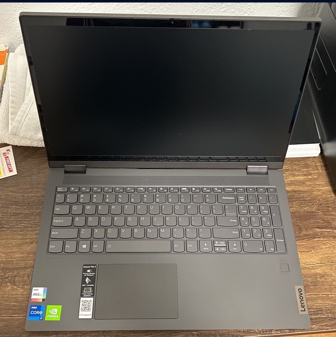 Lenovo IdeaPad Flex 5 16” (512GB SSD, AMD Ryzen 5 7530U, 4.50 GHz, 8GB RAM)…