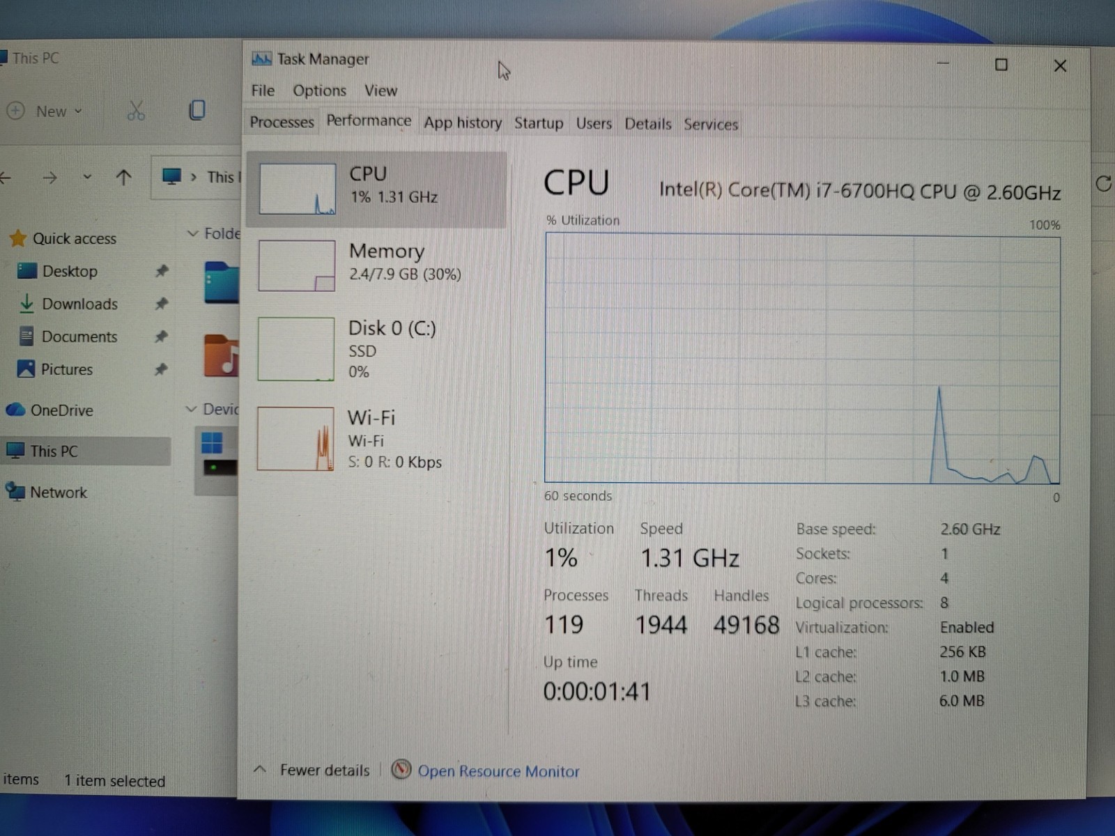 Dell xps 15 9550 15.6″ i7-6700HQ 2.6ghz 8gb ram no ssd parts read FLHFHC2