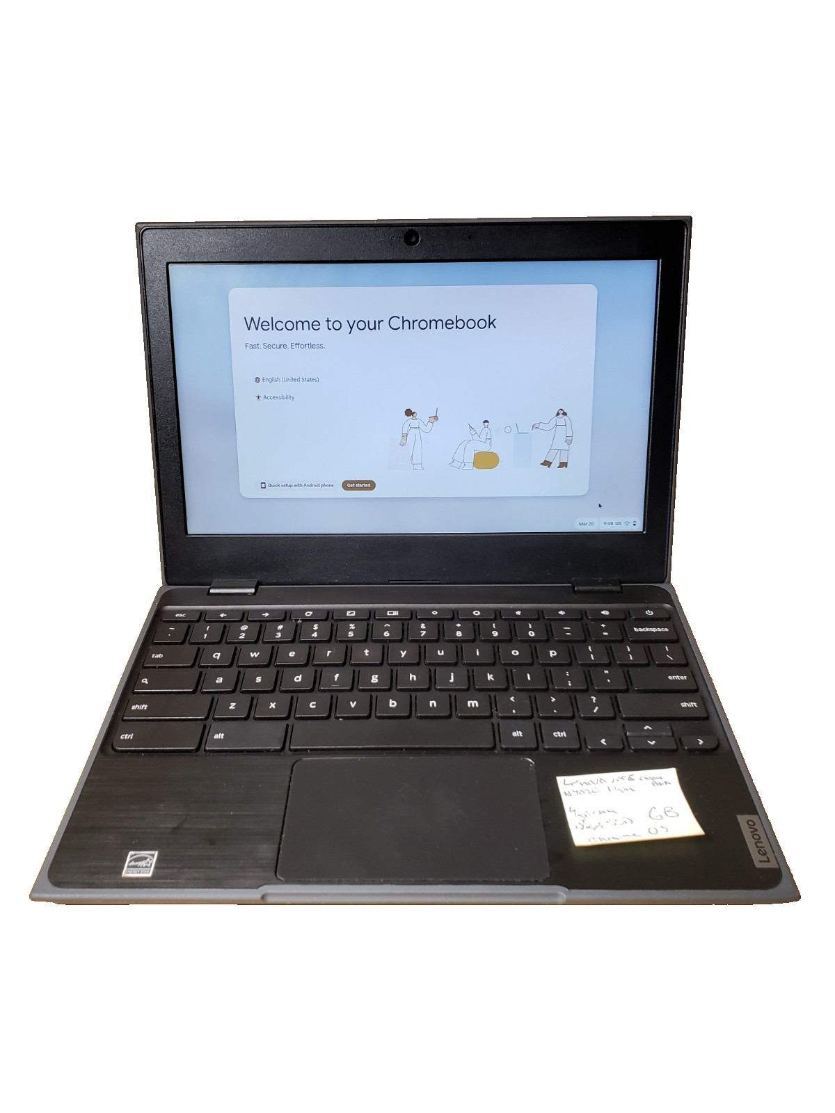 Lenovo 100e 2nd Gen Intel Celeron N4020 1.1GHz 4GB Ram 32GB eMMC Chrome OS