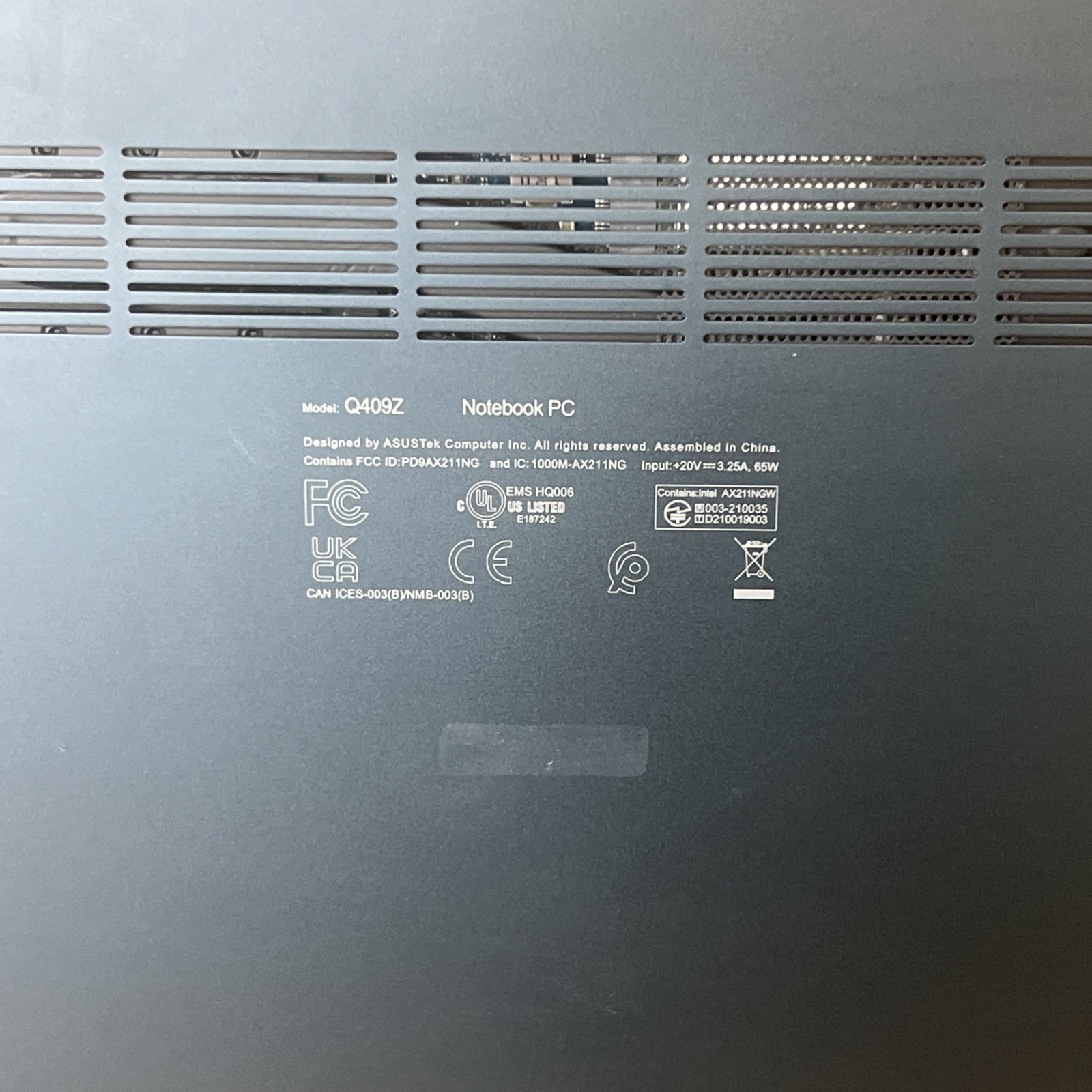 Asus ZenBook Pro OLED i5-1240P 8GB RAM 256GB SSD *READ DESC*