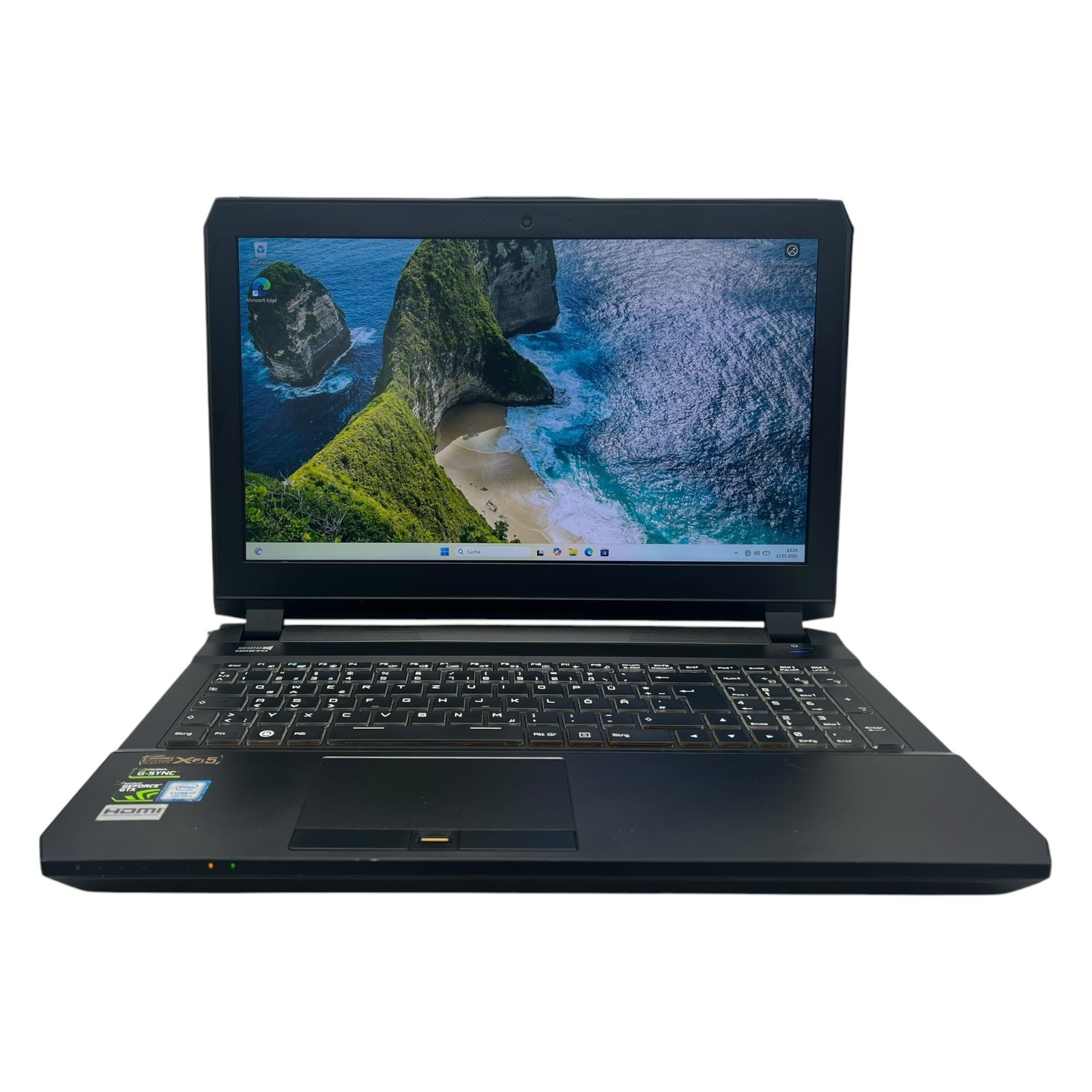 Clevo P651HP | Intel i7-7700HQ | 32GB | RAM 256GB M.2 SSD+500GB SSD | GTX1060 6GB