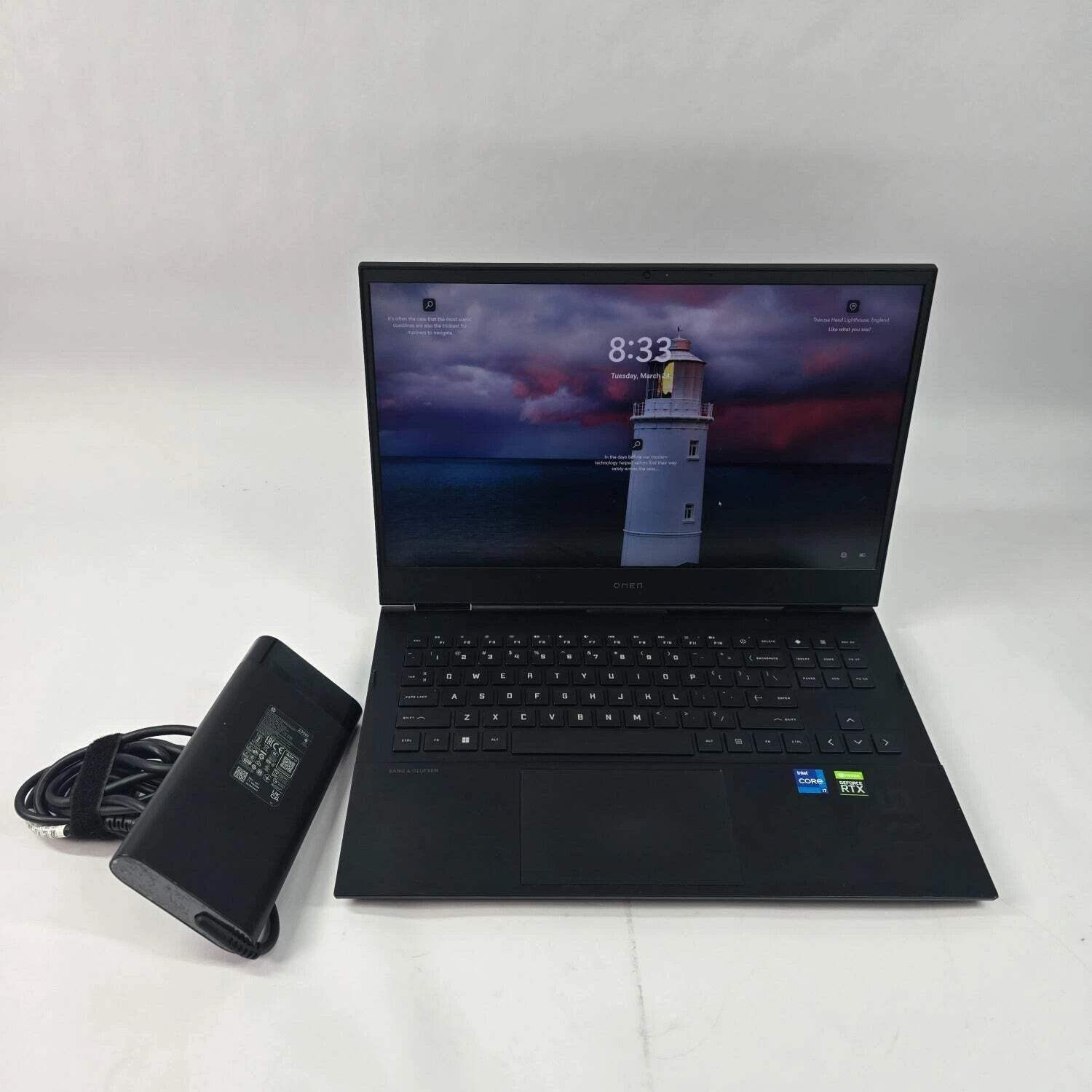 Broken HP OMEN 16-B0013DX 16.1″ i7-11800H 16GB RAM 512GB SSD RTX 3060 Bad Trackp