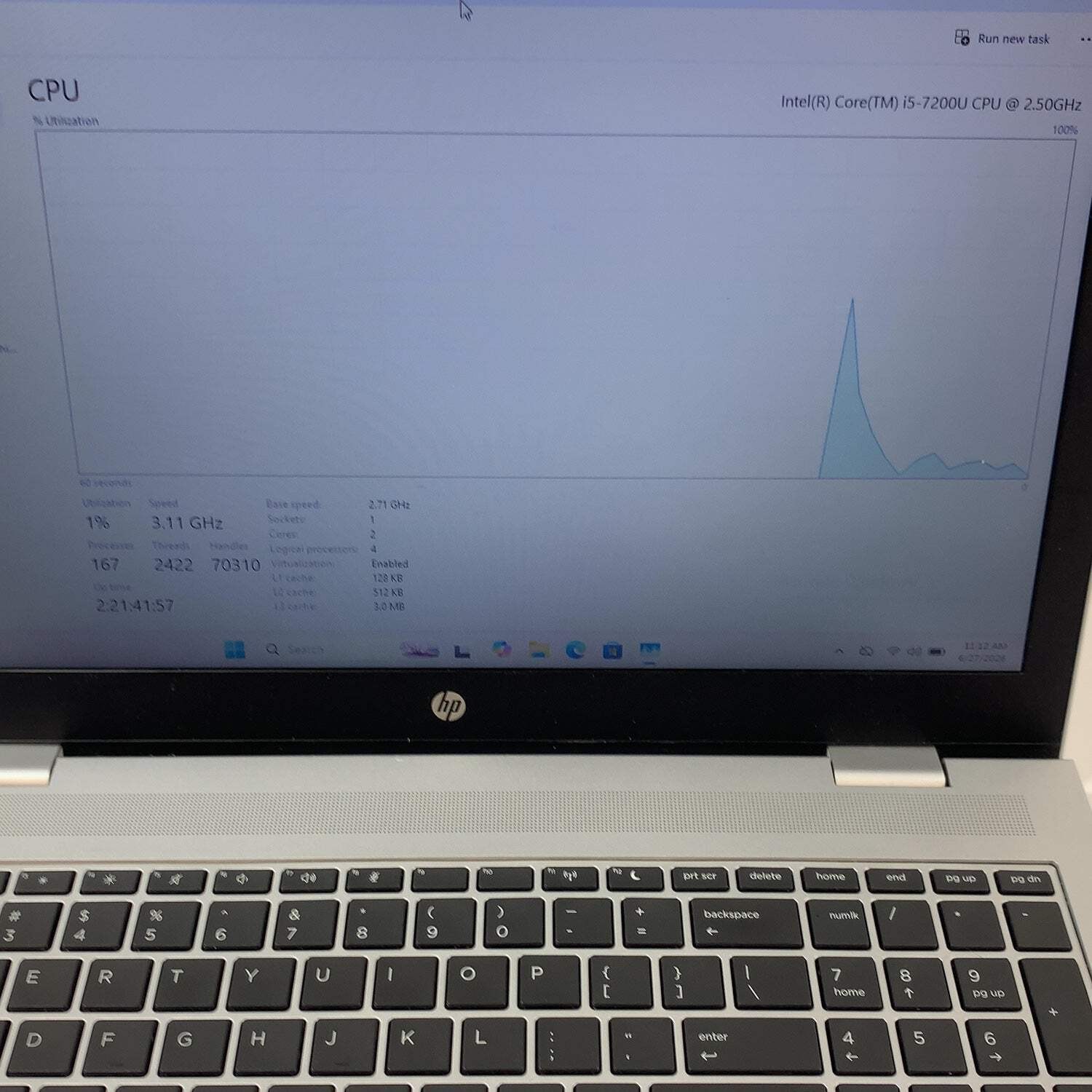 HP ProBook 650 G4 15.6″ i5-7200U 2.5GHz 16GB RAM 512GB SSD