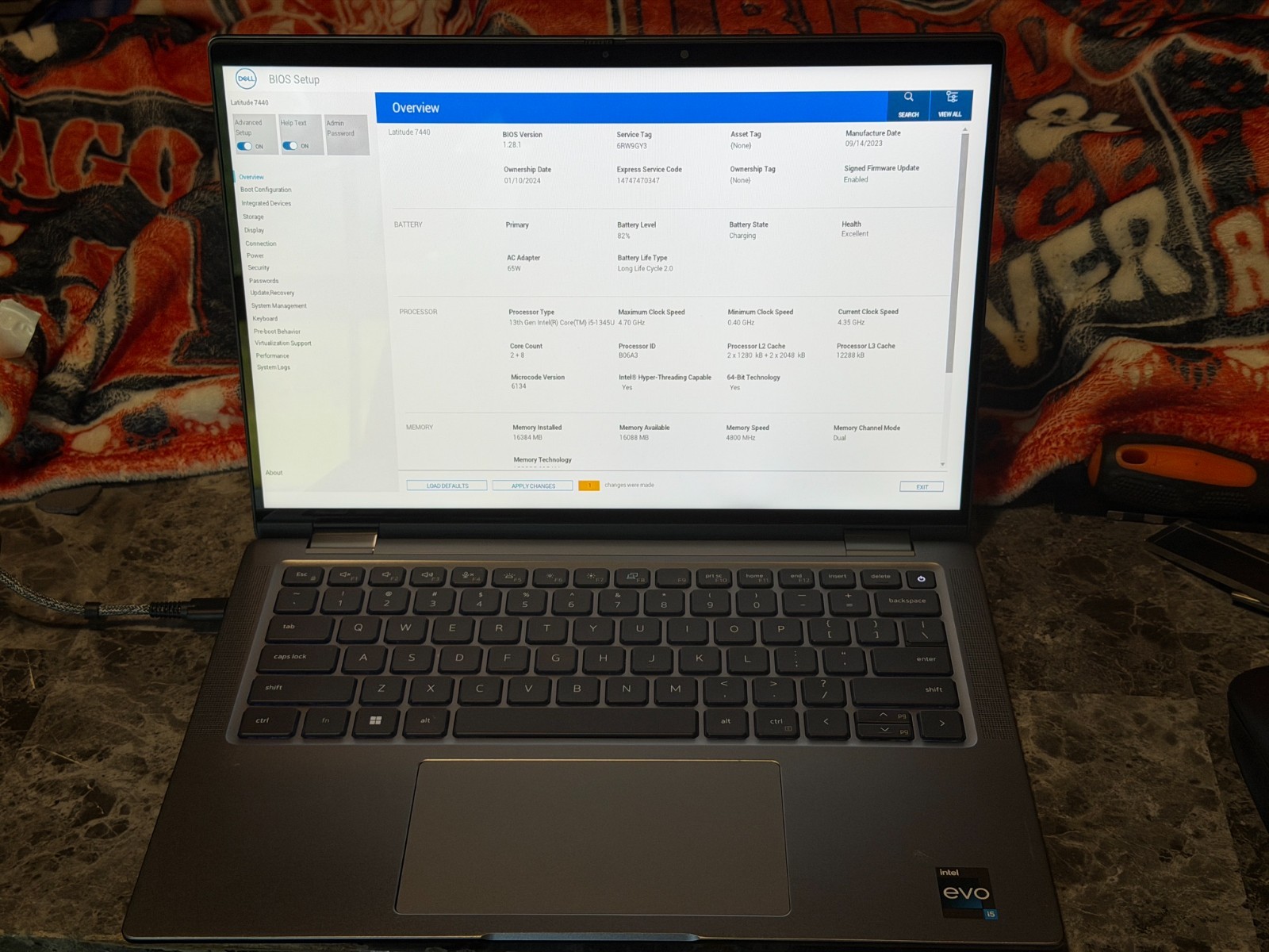Dell Latitude 7440 i5-1345U 16GB RAM 256GB SSD 14″ FHD+ Backlit WIN 11 PRO GOOD
