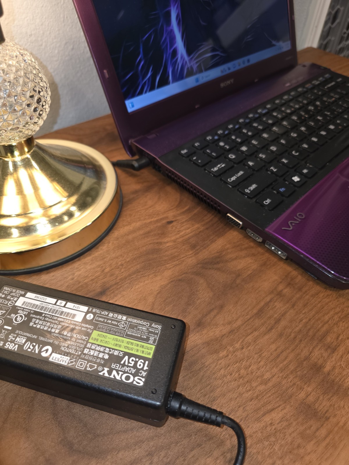 Purple Sony VAIO Laptop i3 CPU M380 2.53GHz 500GB SSD 8GB RAM Win 11 Pro 💜